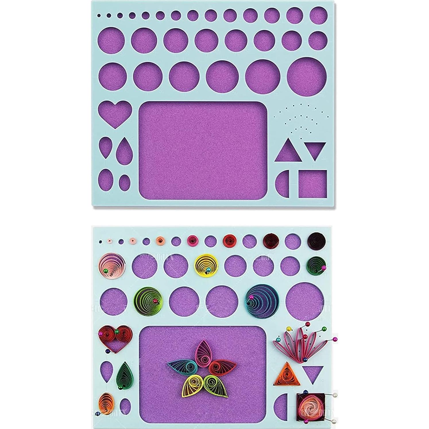 Kit de herramientas de quilling YURROAD 19 piezas para principiantes