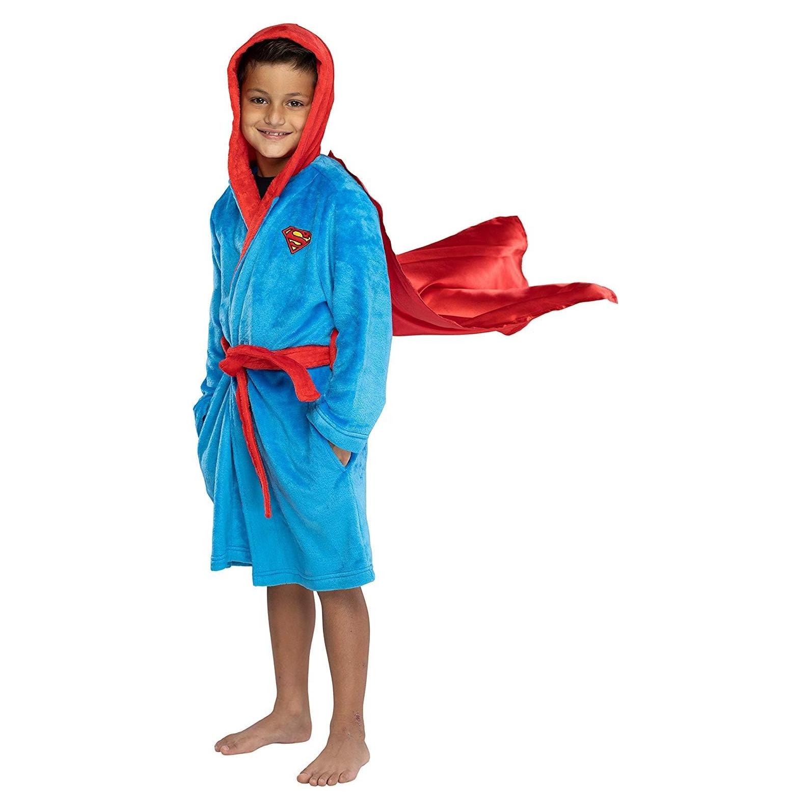 Bata de Baño Superhéroe DC Comics Intimo Superman 8 años