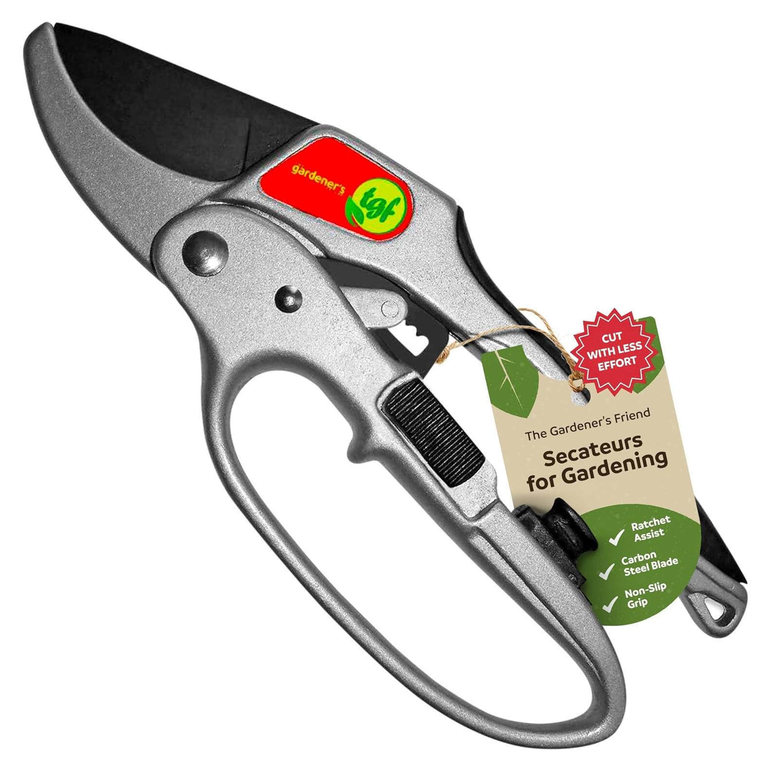 Tijeras de Podar Ratchet El Amigo del Jardinero 205mm