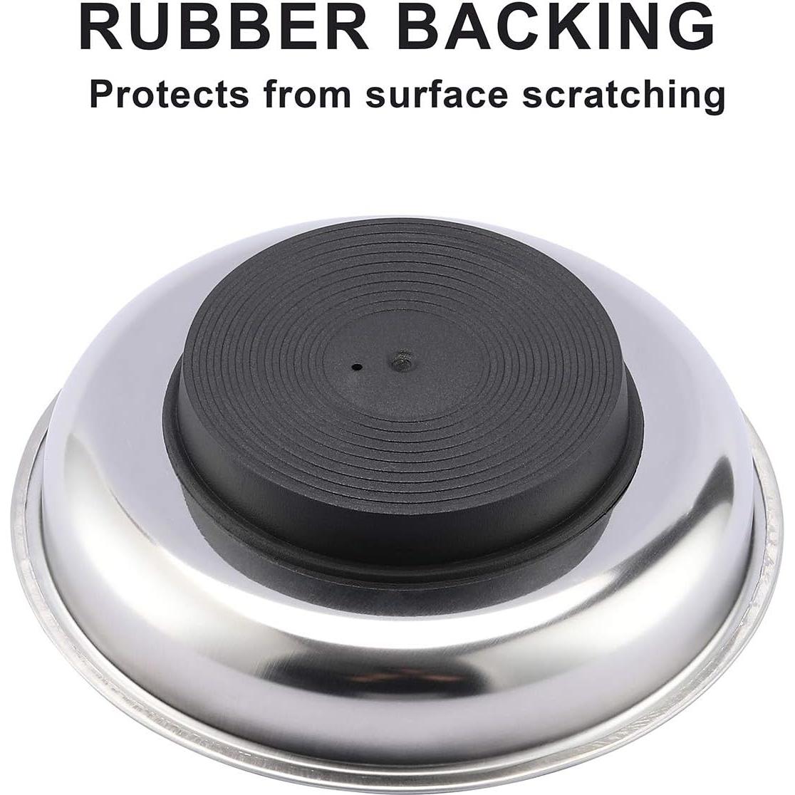 Juego de Bandejas Magnéticas Redondas Mayouko 3 Piezas 3-4-6"