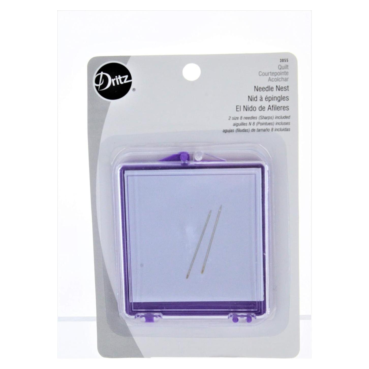 Estuche Magnético para Agujas Dritz 3055 Morado 15x10 cm