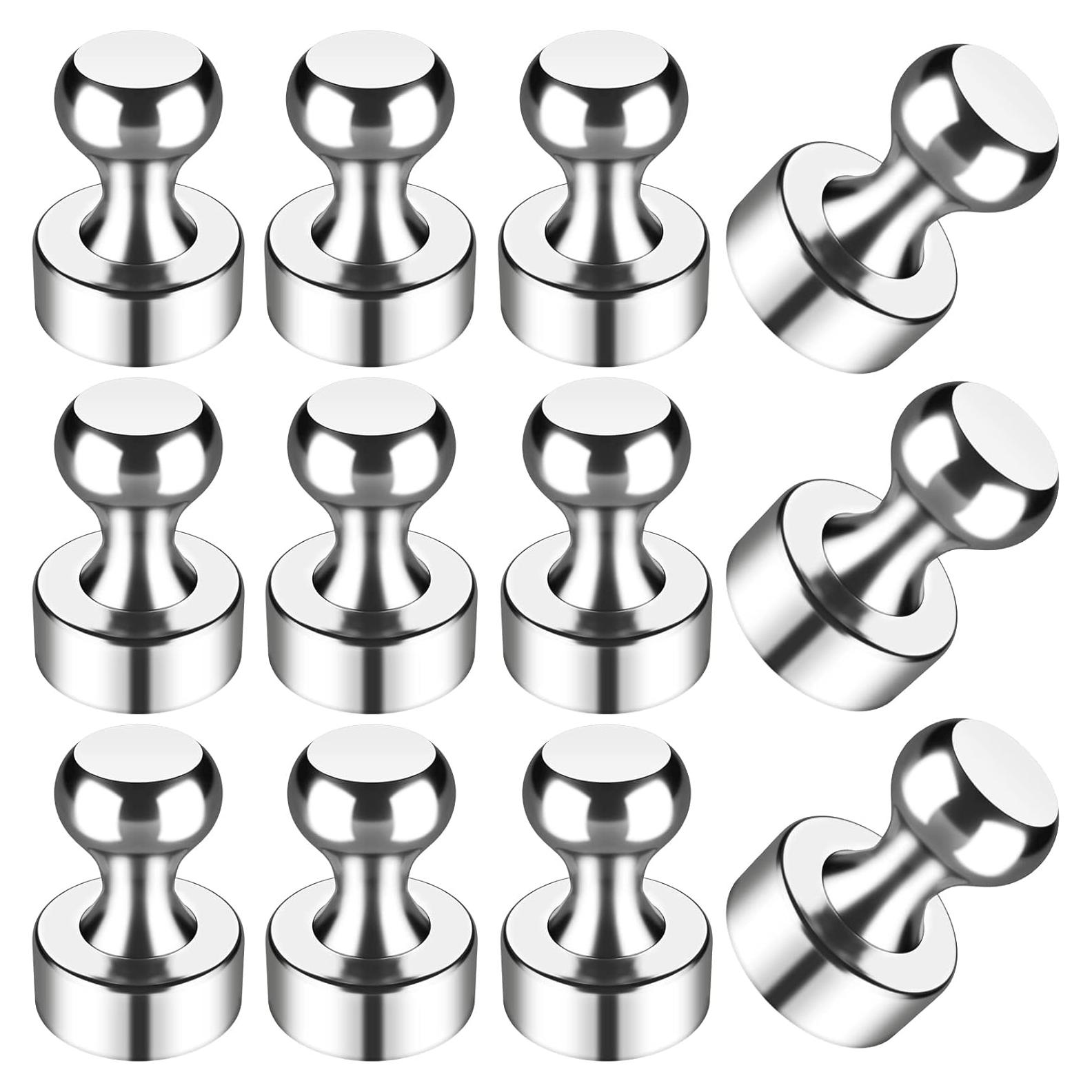 12 Imanes Fuertes WUDIME para Refrigerador y Pizarra Blanca