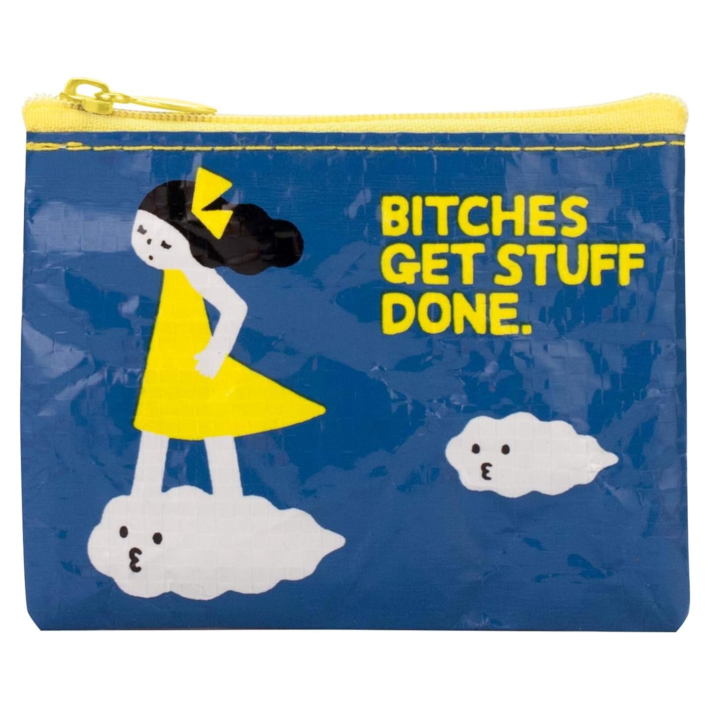 Monedero Blue Q Las Chicas Hacen Cosas 8.26x10.8cm Reciclado