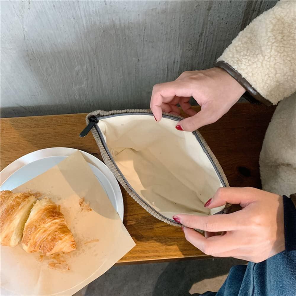 Bolsa Cosmética de Pana Estética para Mujeres - 25x18cm