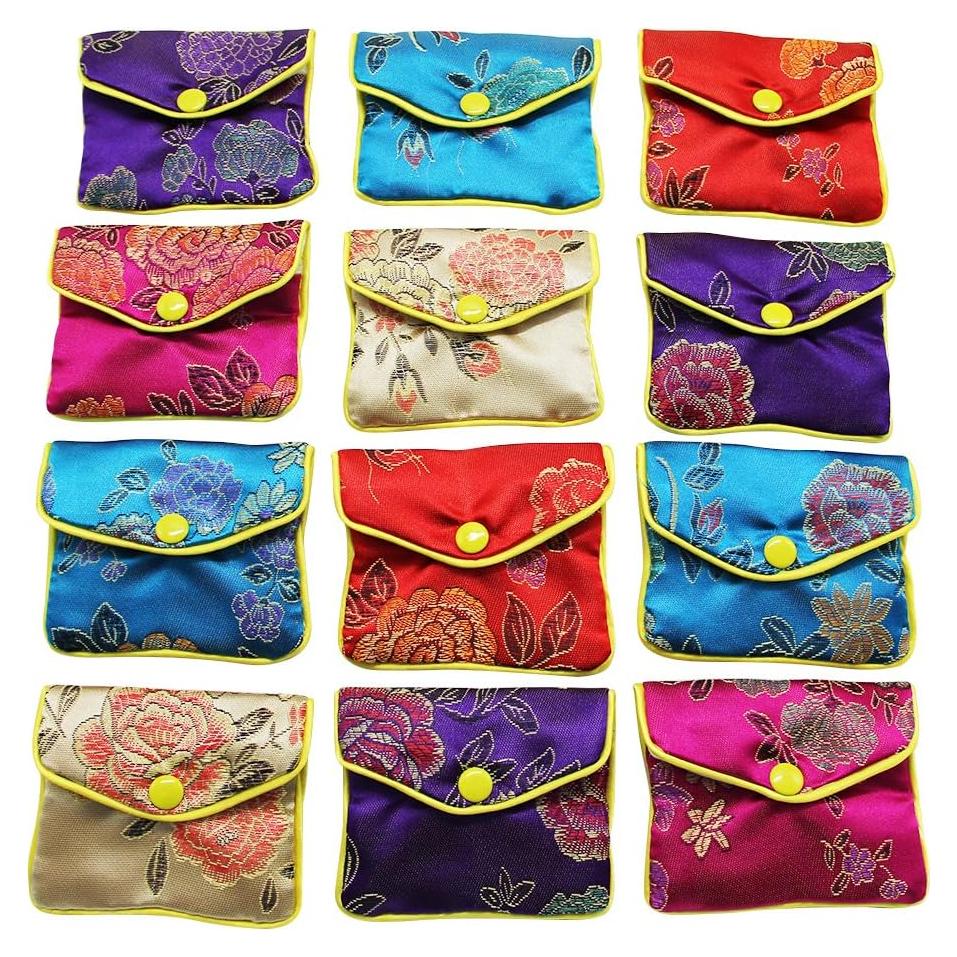 Bolsas de Regalo de Seda MorTime - 12 Piezas Pequeñas