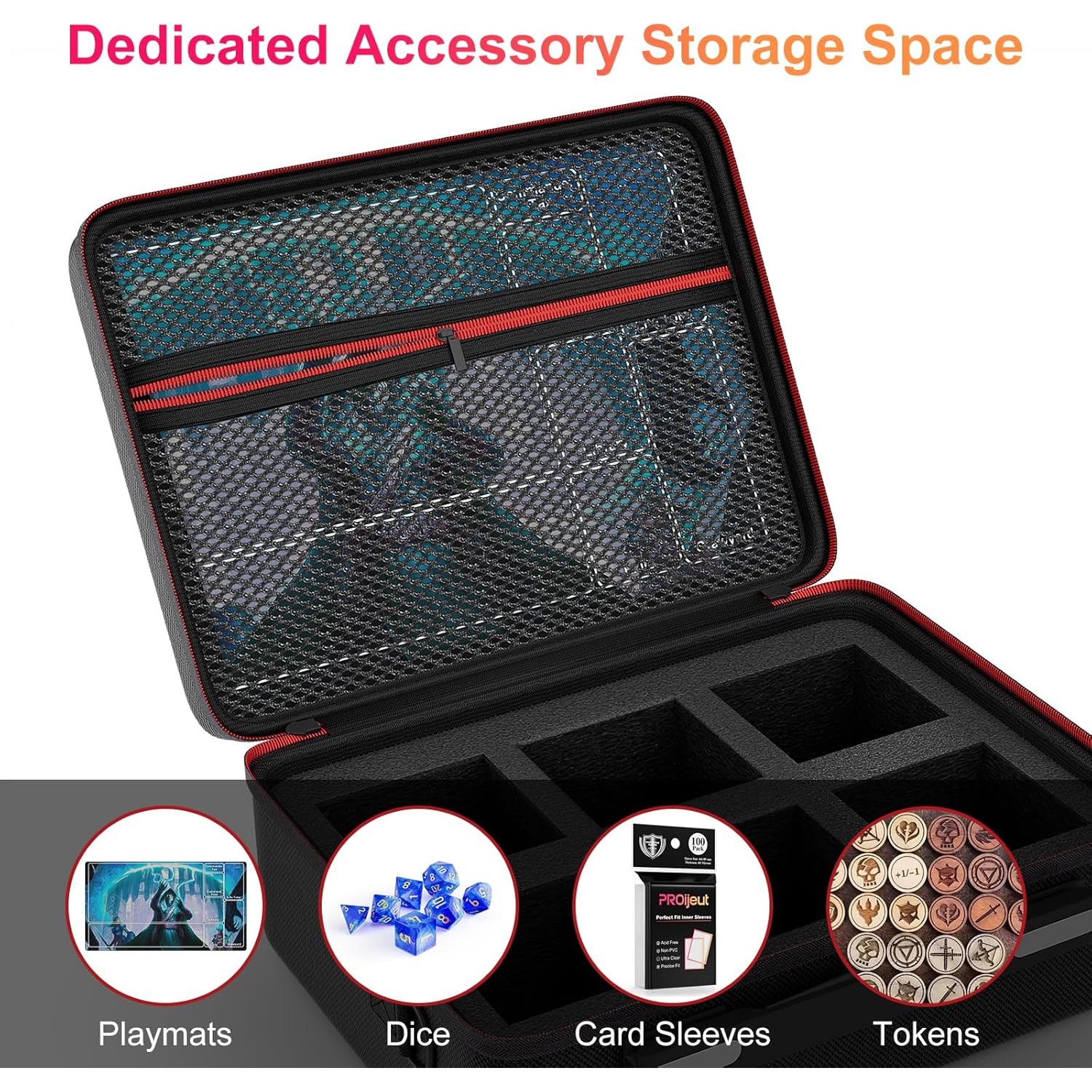 Estuche Portátil Proijeut para 6 Barajas de Cartas - 600+ Cartas