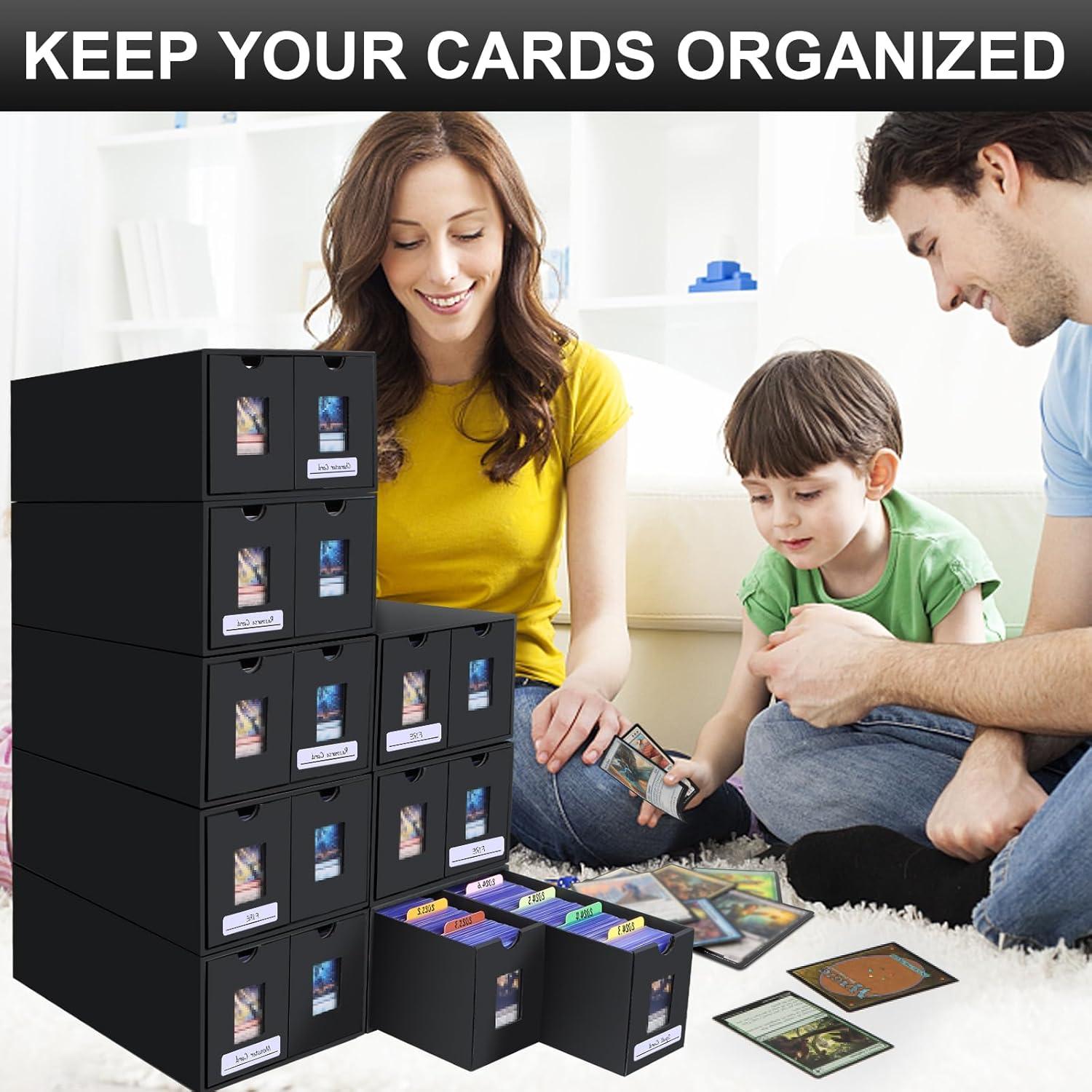 Caja de Almacenamiento para Tarjetas aopule Tcb14000, 8 Unidades