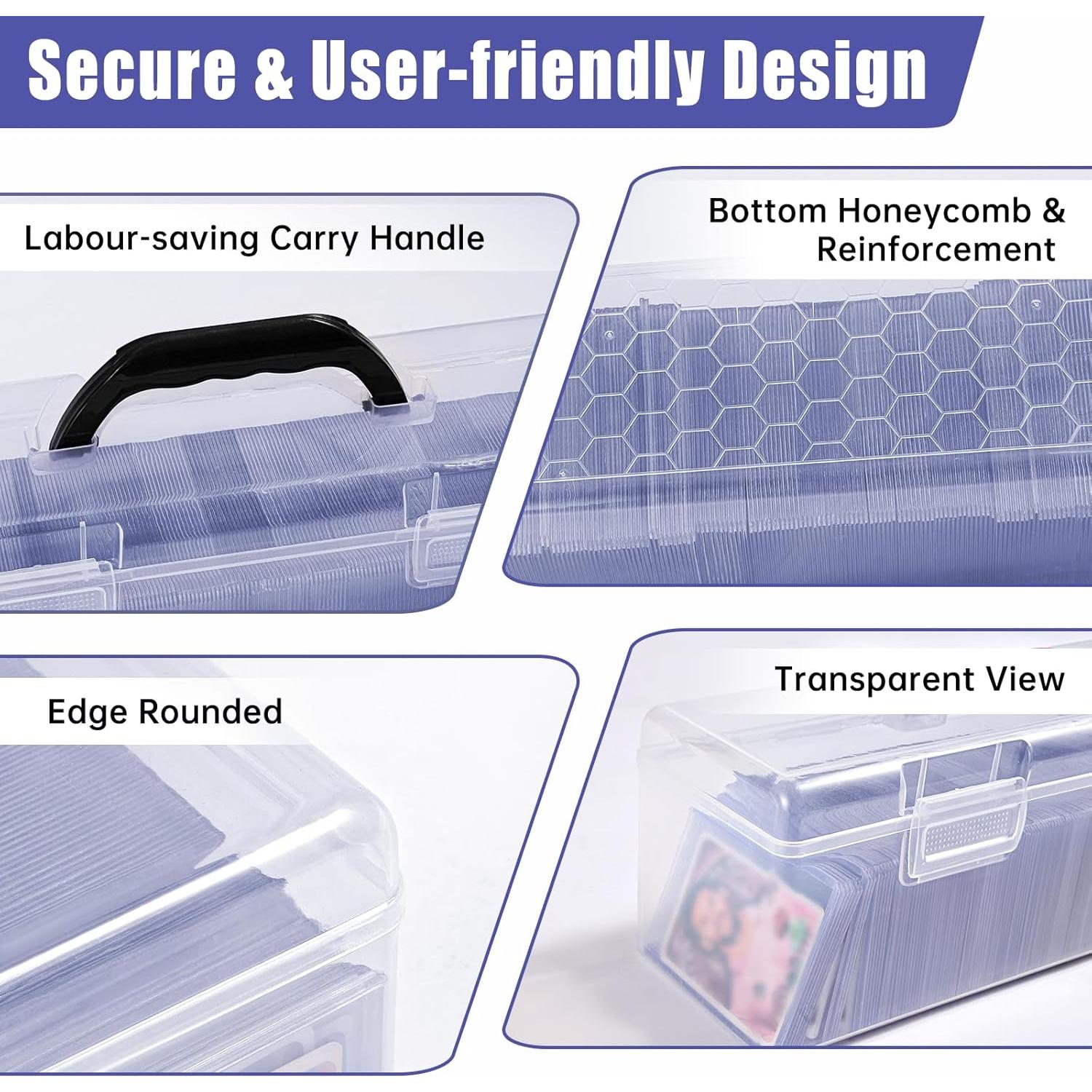 Caja de Almacenamiento Glimstone para Toploaders - Negra