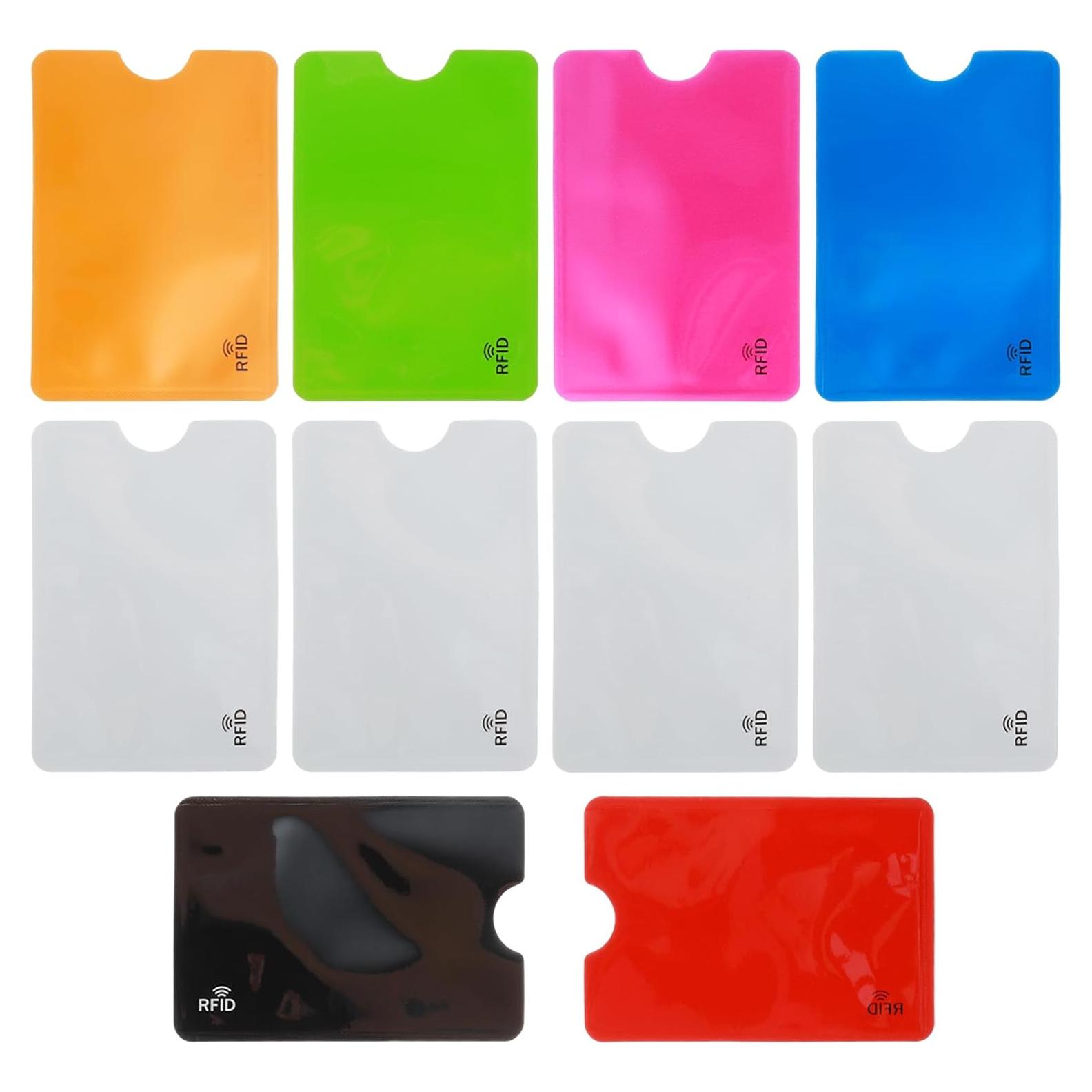 Simarro 10 Fundas Bloqueadoras RFID para Tarjetas - Unisex