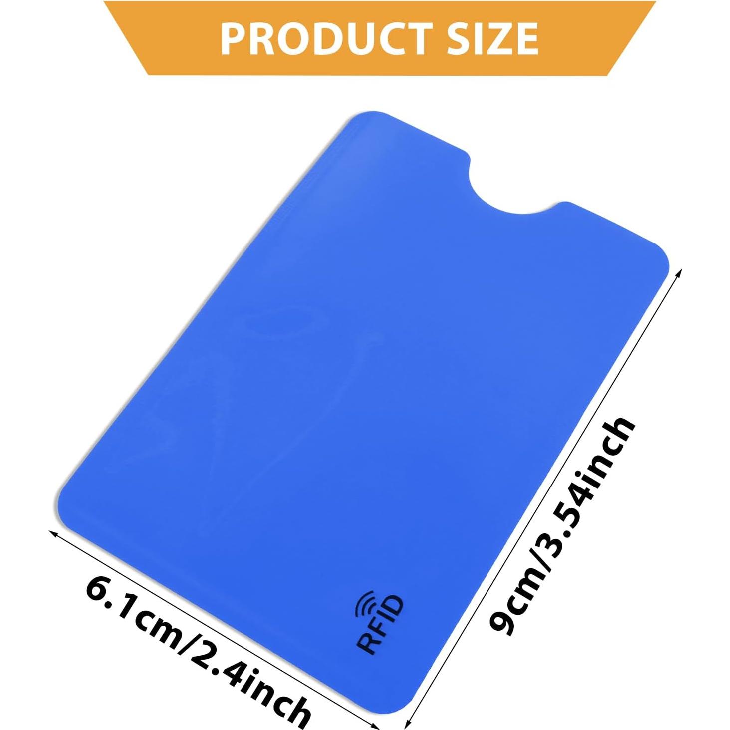 Simarro 10 Fundas Bloqueadoras RFID para Tarjetas - Unisex