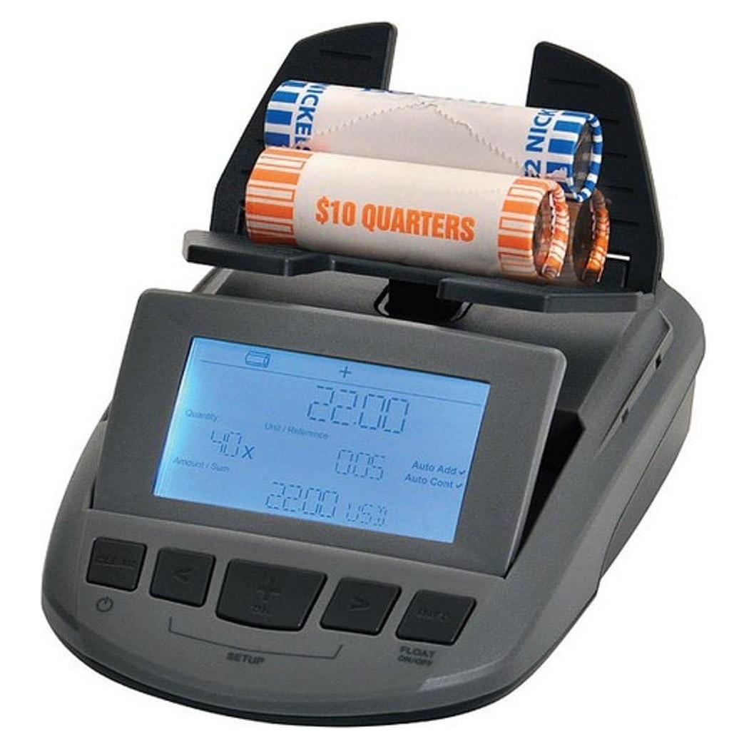 Contador de Billetes y Monedas Cassida Till Tally, Negro