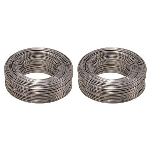 Alambre de Hobby Galvanizado Hillman 20 Gauge 2 Rollos 53.34 m