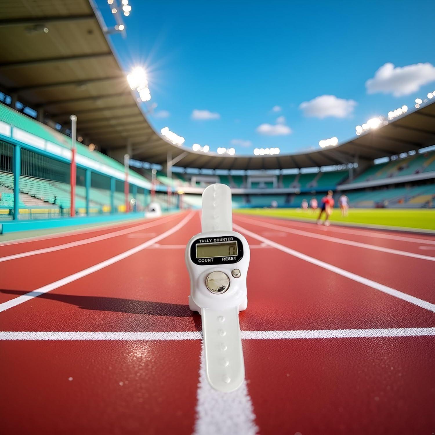 Contador Digital LED Tustao 1 para Tally de Dedo y Atletismo