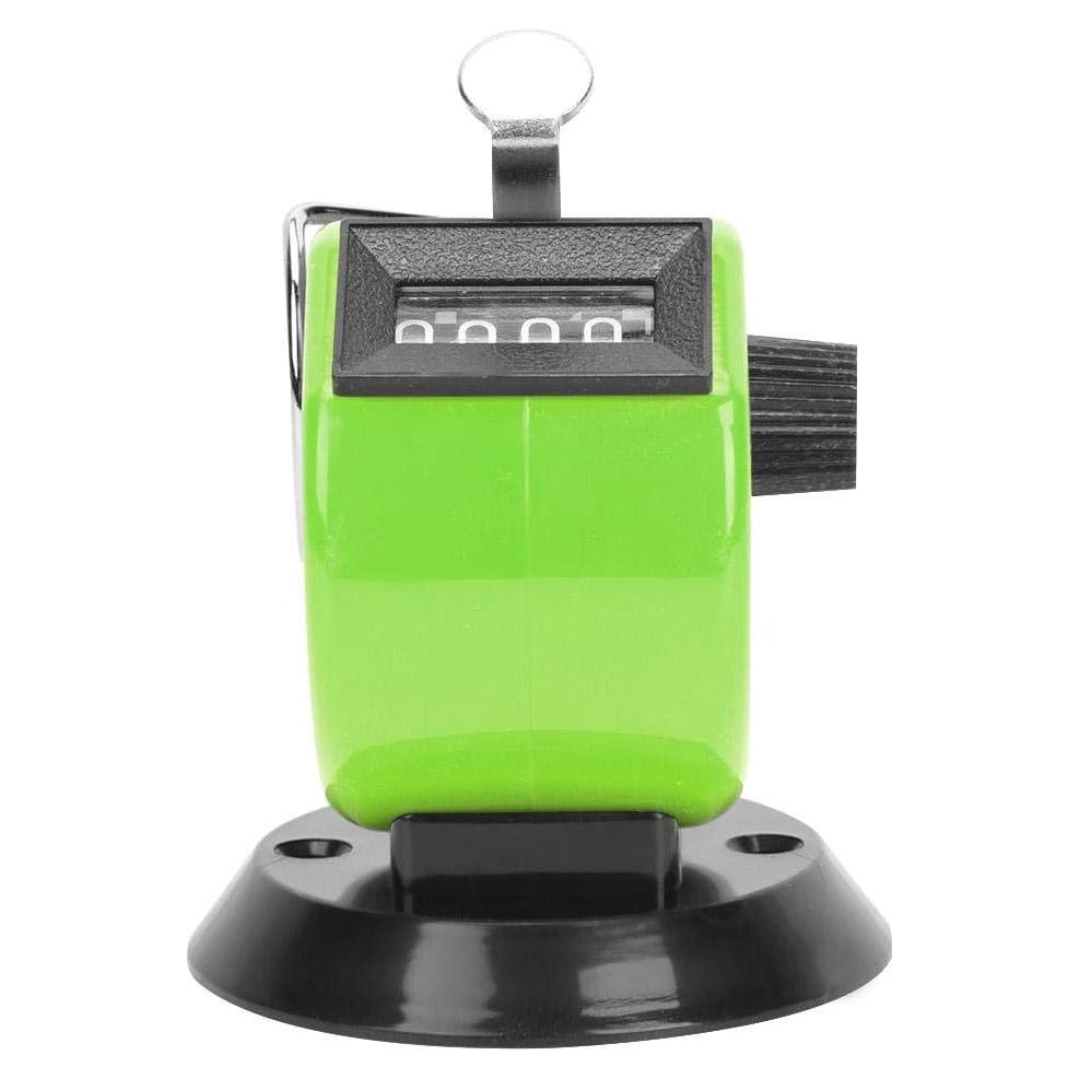 Contador Manual Mecánico Hilitand BERM 4 Dígitos ABS Verde