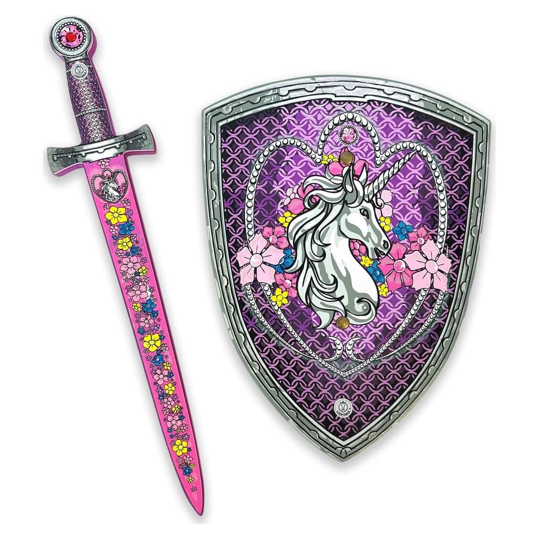 Liontouch Conjunto Princesa Unicornio 3-6 Años Espada y Escudo