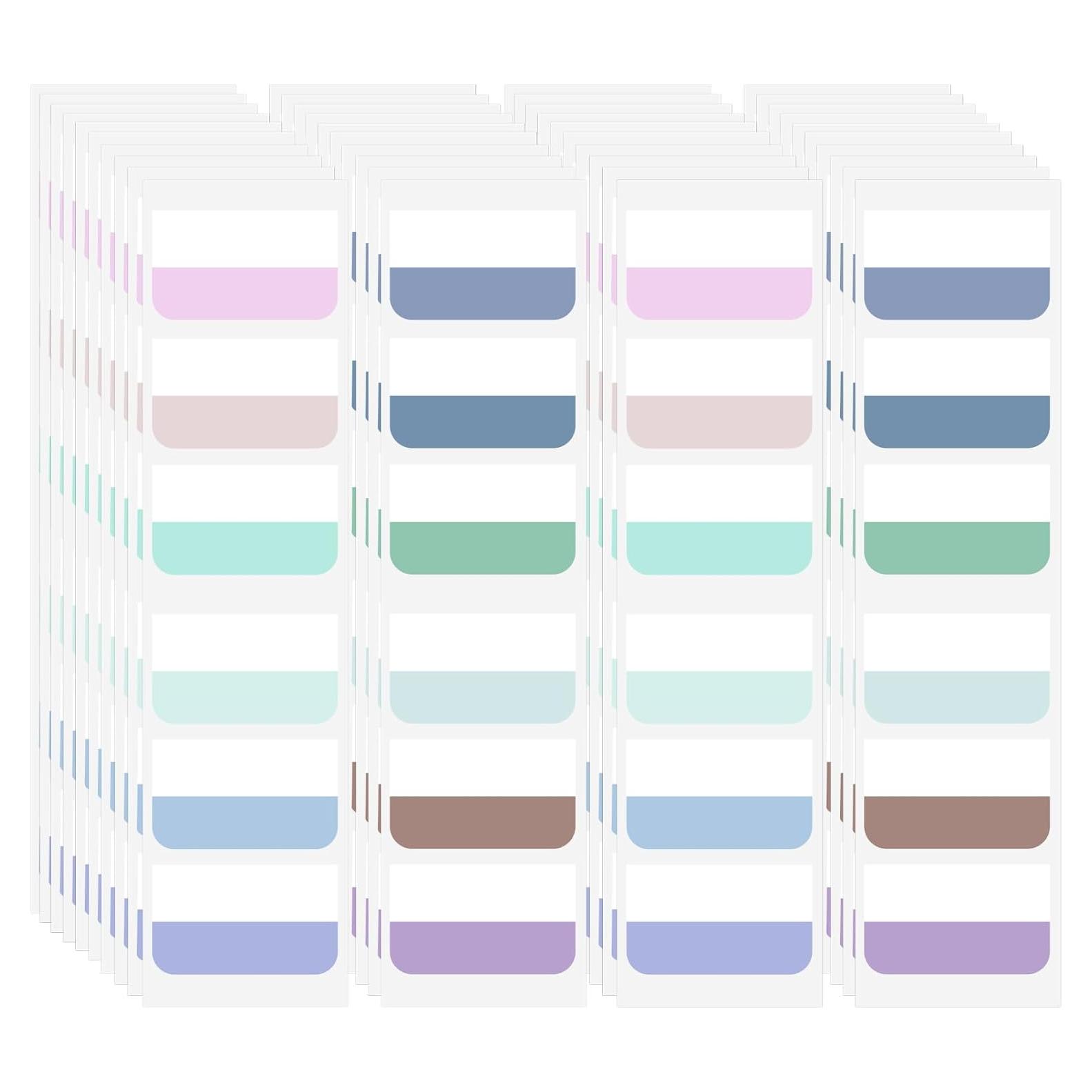 Pestañas Adhesivas Reposicionables AccEncyc 240 Pcs 2.54x4.57cm