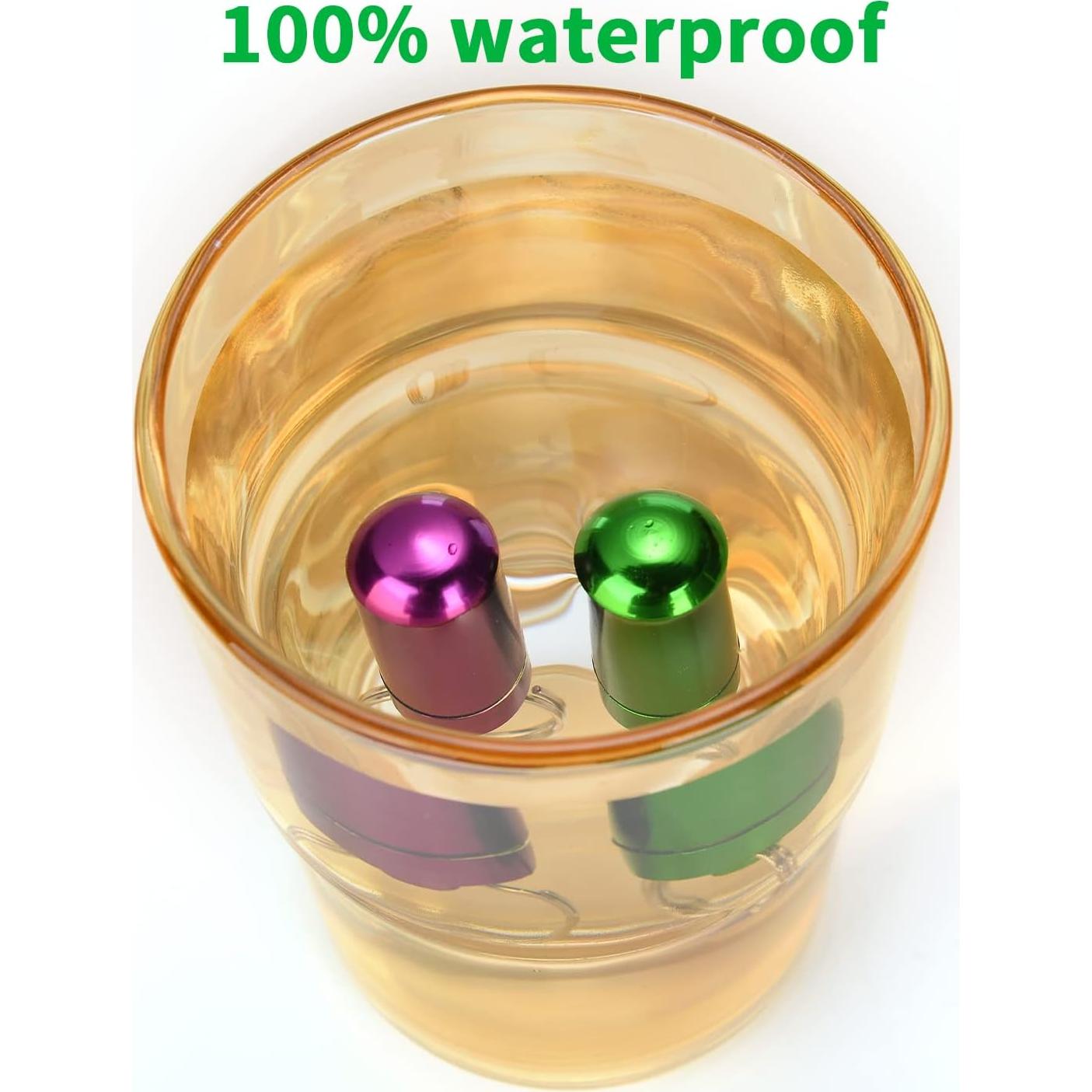 Estuche portátil para pastillas UVUBXT - Paquete de 10 colores