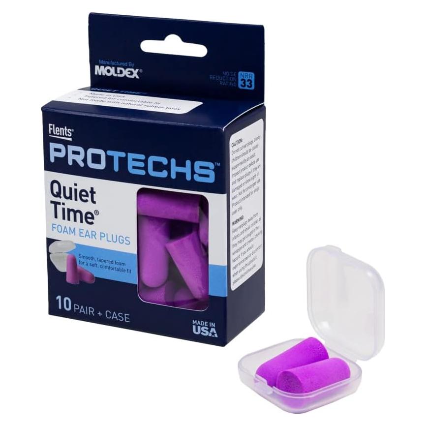 Tapones para oídos Mack's Dreamgirl y Flents Foam, 60 pares