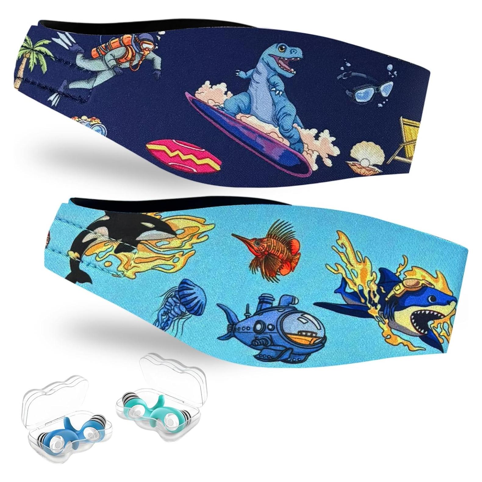 Cinta para Nadar YUHENGLE con Tapones para Oídos - Niños