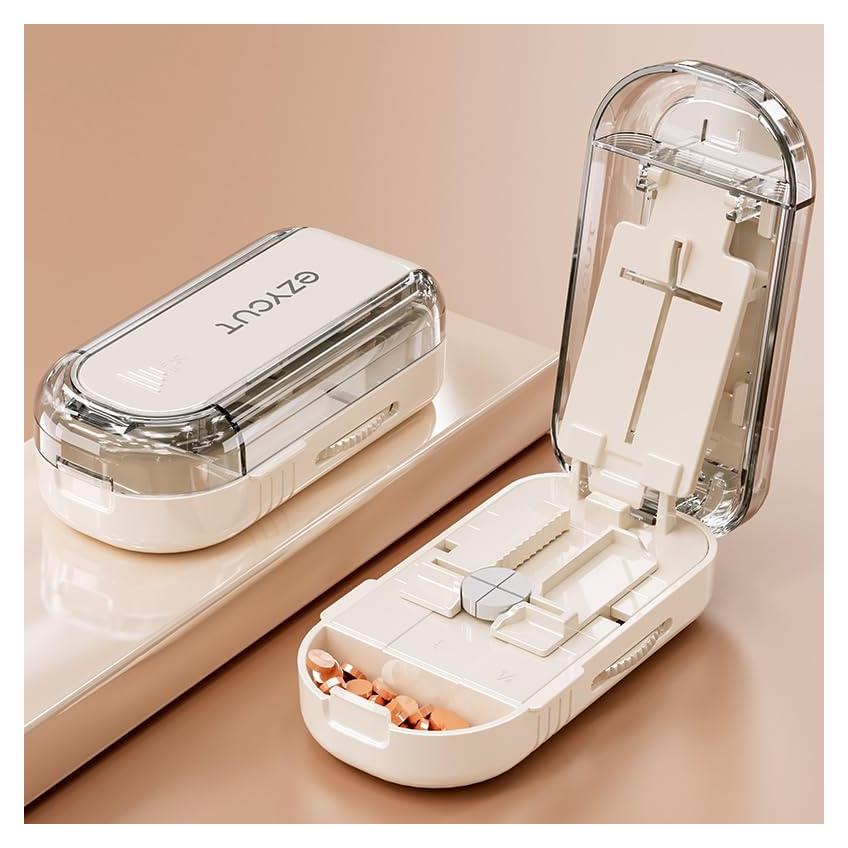 Cortador de Pastillas GAONLY Ajustable Blanco 1/4 - Precisión y Seguridad