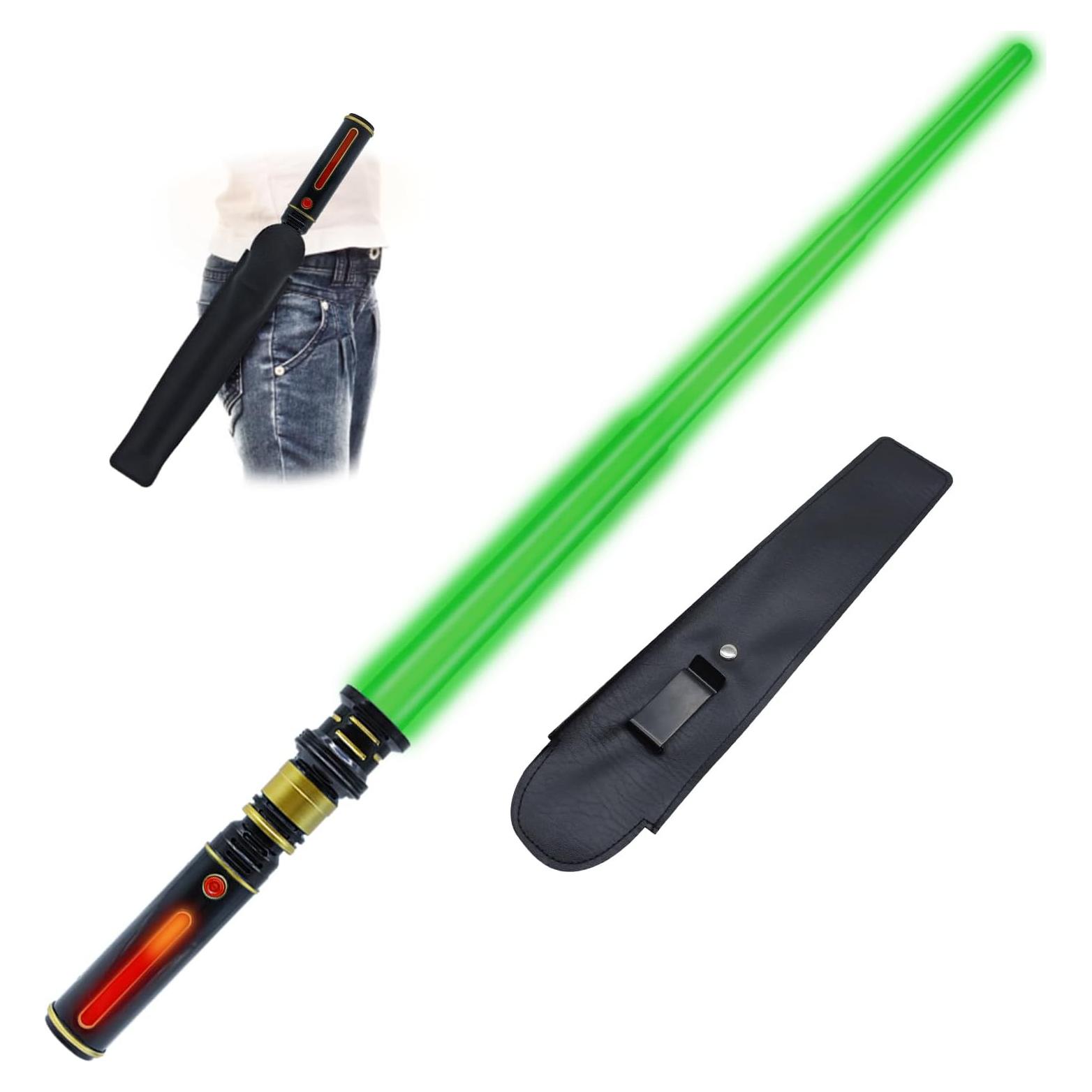 Sable Iluminado Verde Gianby para Niños con Sonido FX