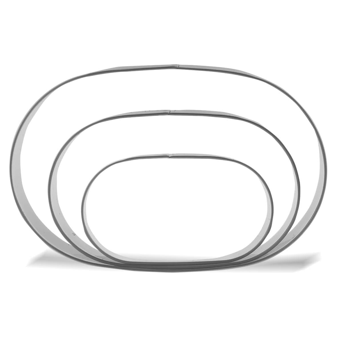 Conjunto de Cortadores de Galletas Keewah - 3 Piezas Acero Inoxidable