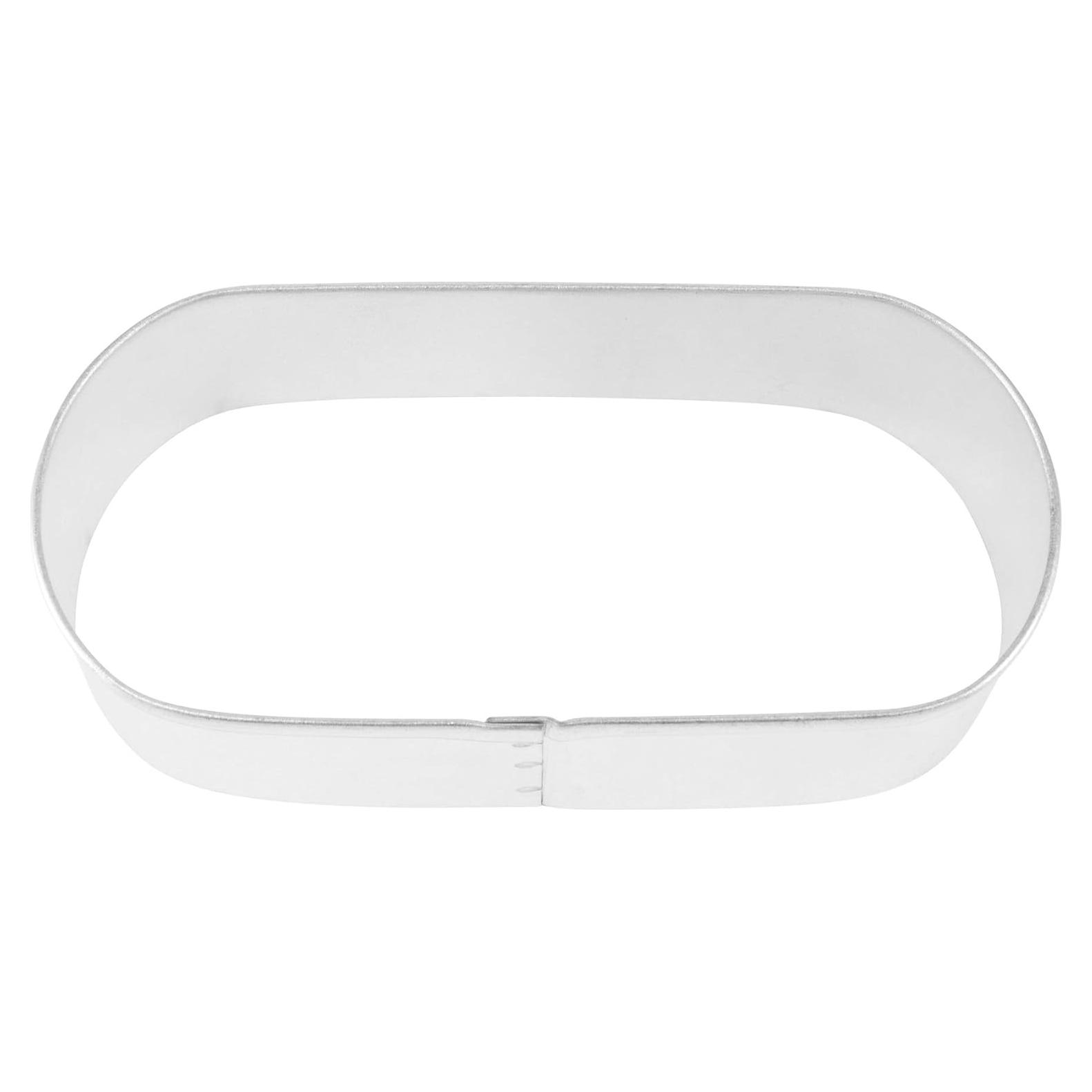 Cortador de Galletas Ovalado R&M de Acero 9.5 cm - Duradero