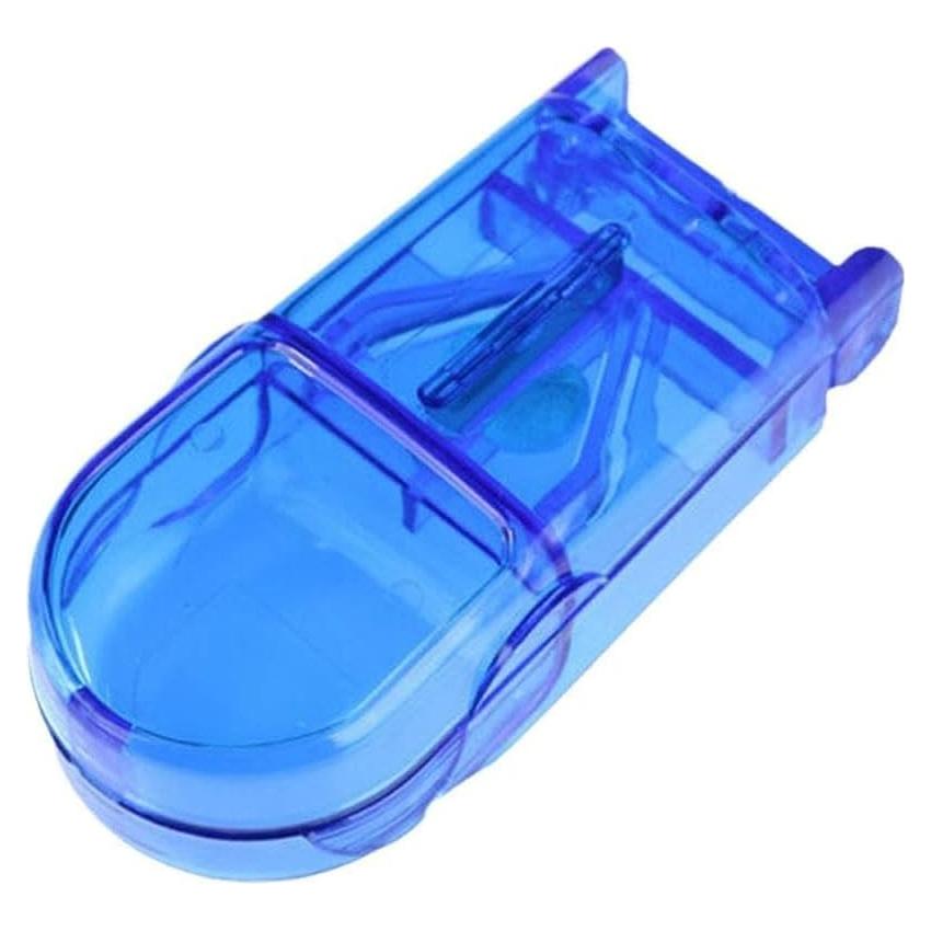 Cortador de Pastillas Azul Seadiquiet con Dispensador Compacto