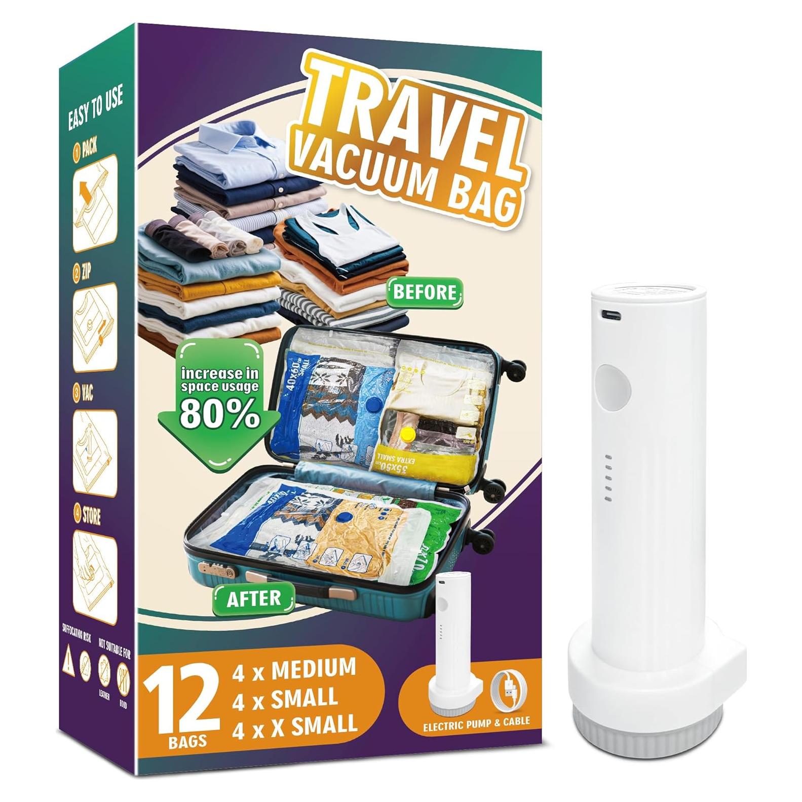 Bolsas de Almacenamiento al Vacío Storage Master 12 Piezas