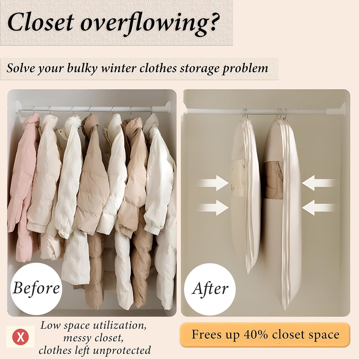 Bolsa de Ropa Colgante Ahorra Espacio vhemo X-Large