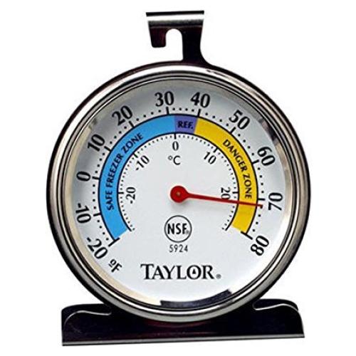 Termómetro Analógico Extra Grande Taylor 8.3 cm para Refrigerador