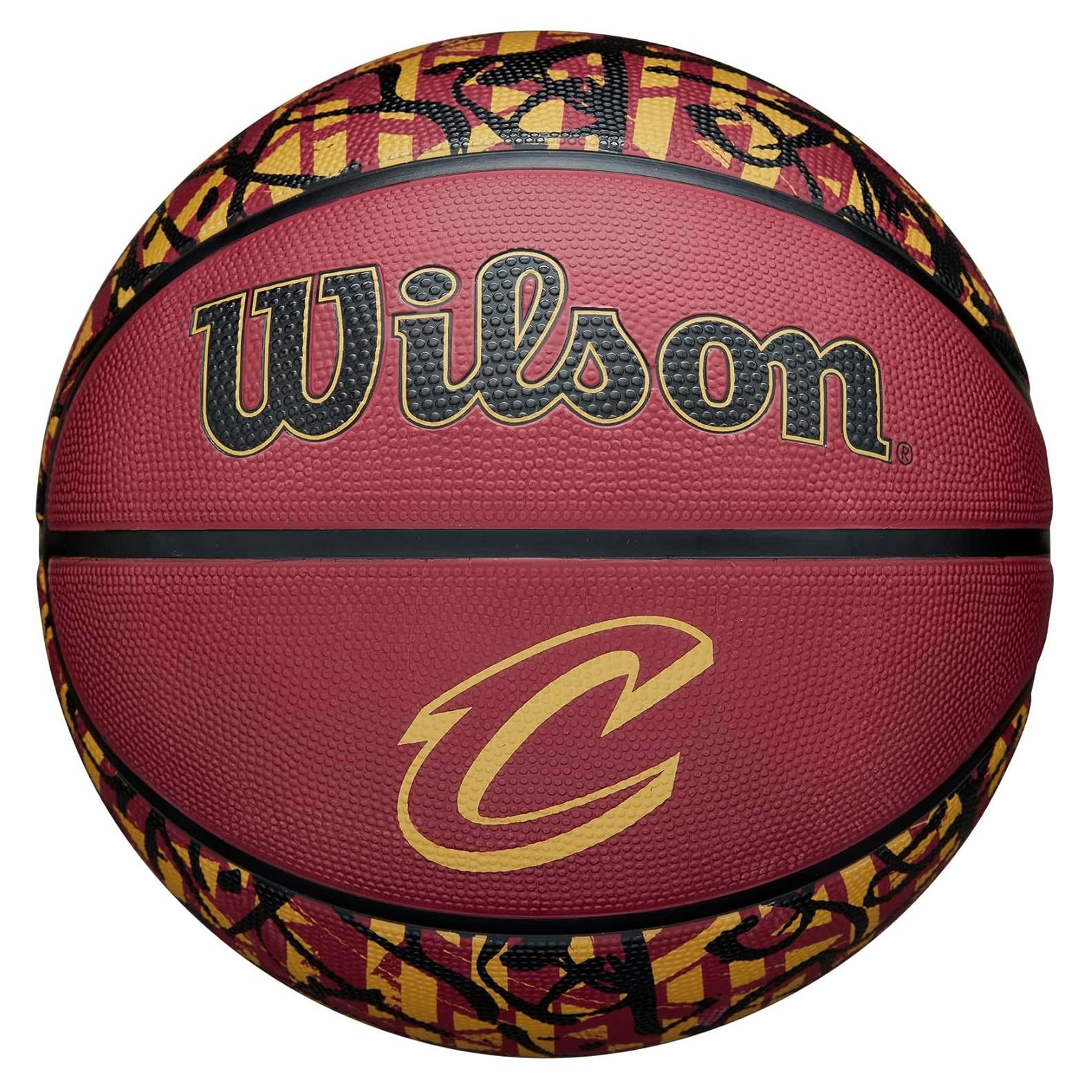 Balón de Baloncesto Wilson NBA Team Graffiti - Cleveland Cavaliers