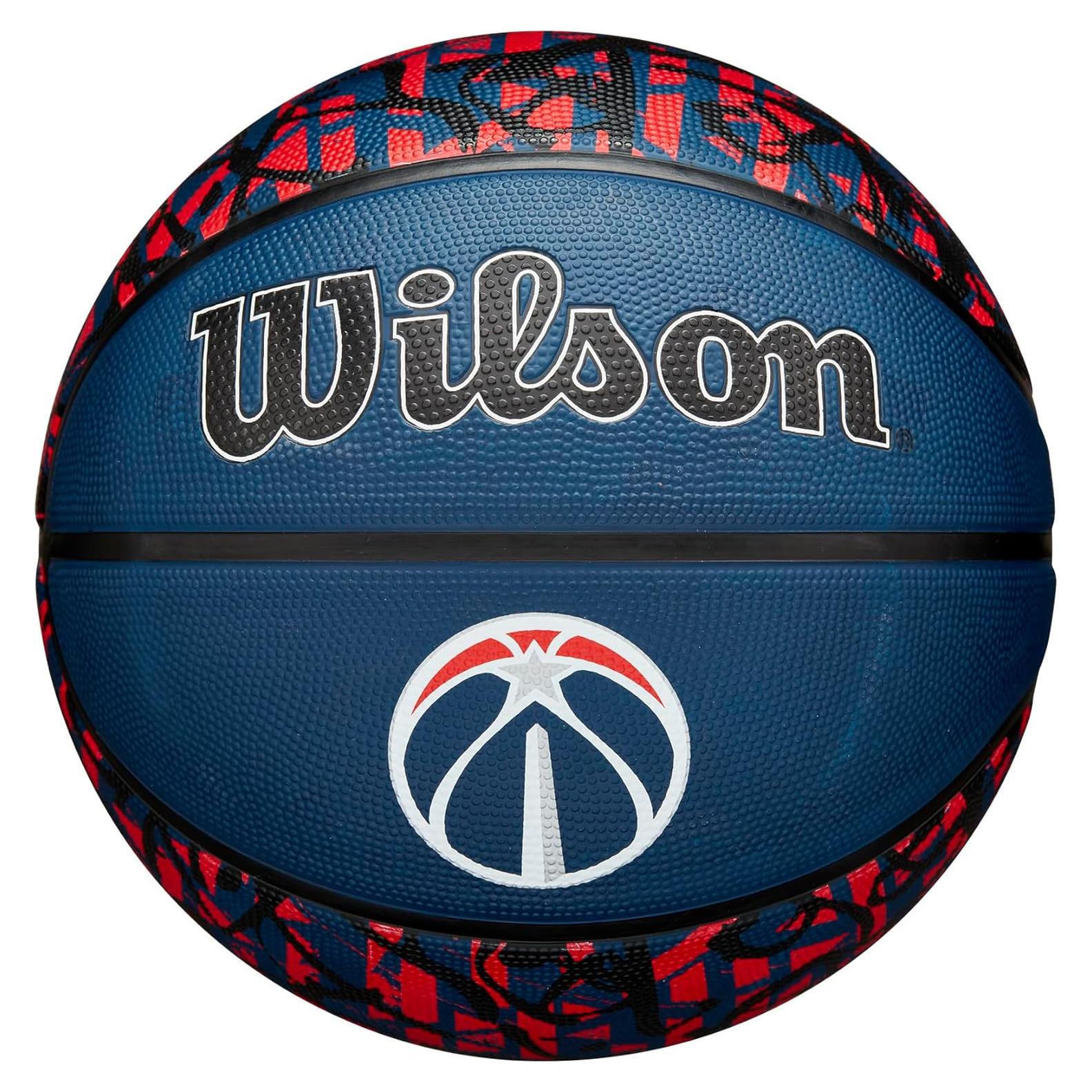 Balón de Baloncesto Wilson NBA Graffiti Washington Wizards