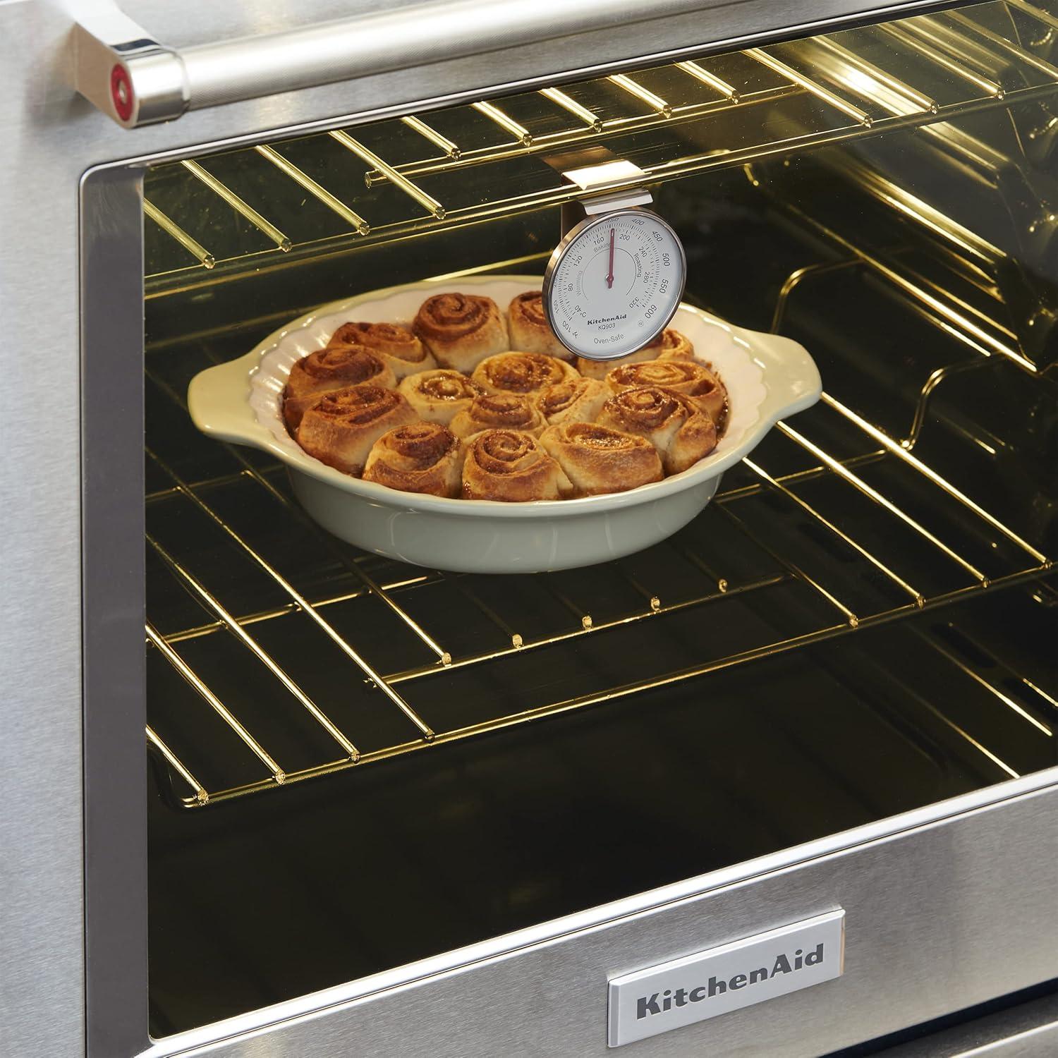 Termómetro de horno KitchenAid KQ903 3-en-1 acero inoxidable