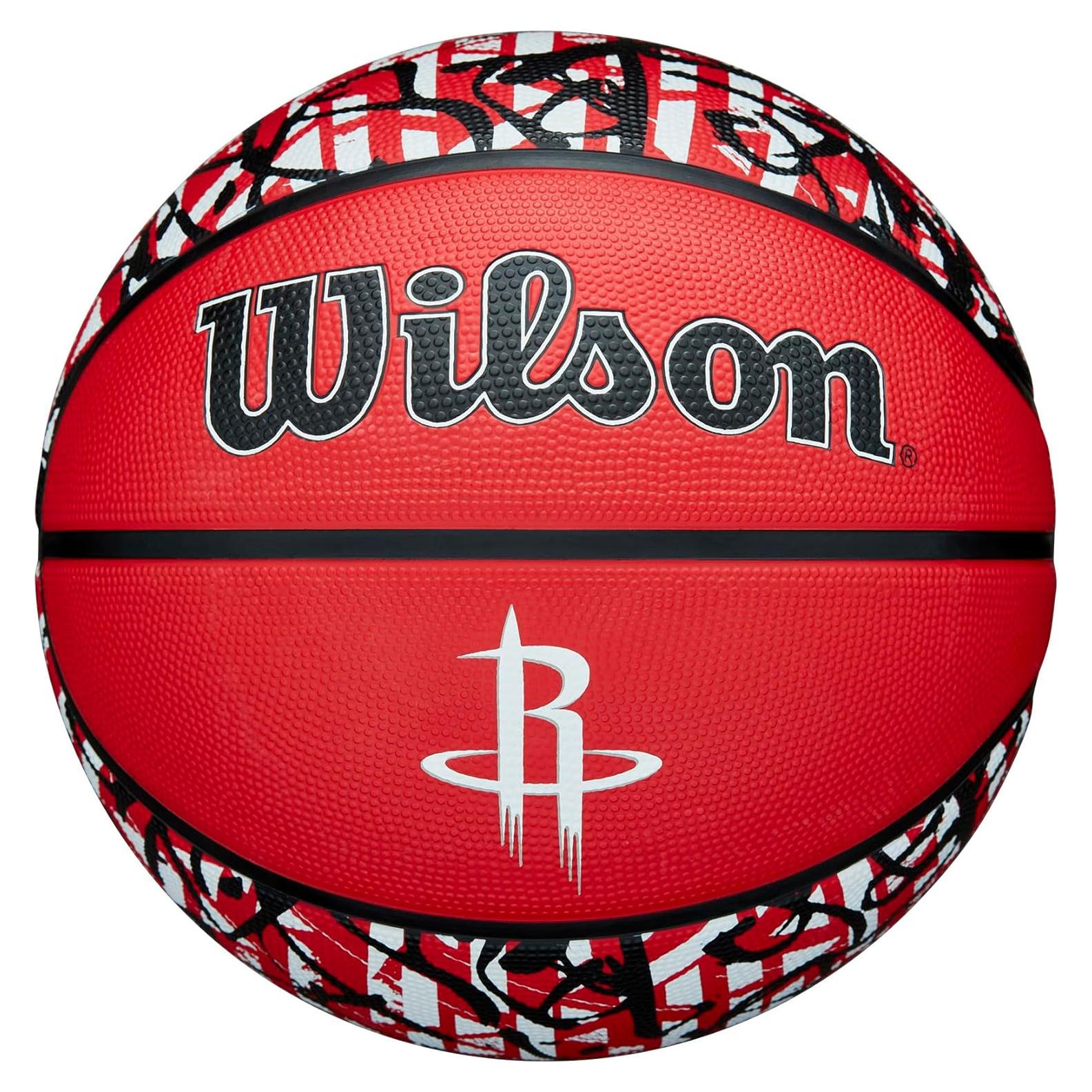 Balón de Baloncesto Wilson NBA Houston Rockets Tamaño 7
