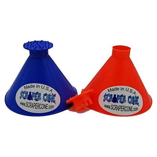 Paquete de 2 Raspadores de Hielo SCRAPER CONE 15.24 cm