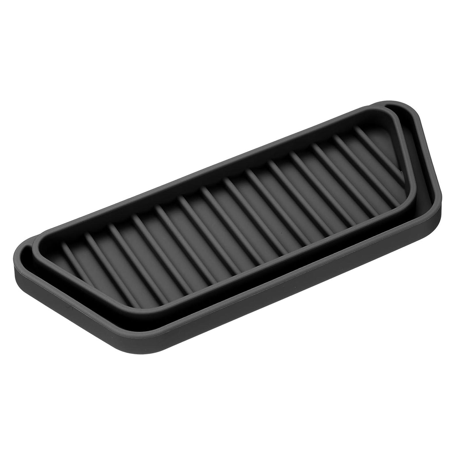 Bandeja de Goteo de Silicona uxcell para Refrigerador 20.8x9.9cm