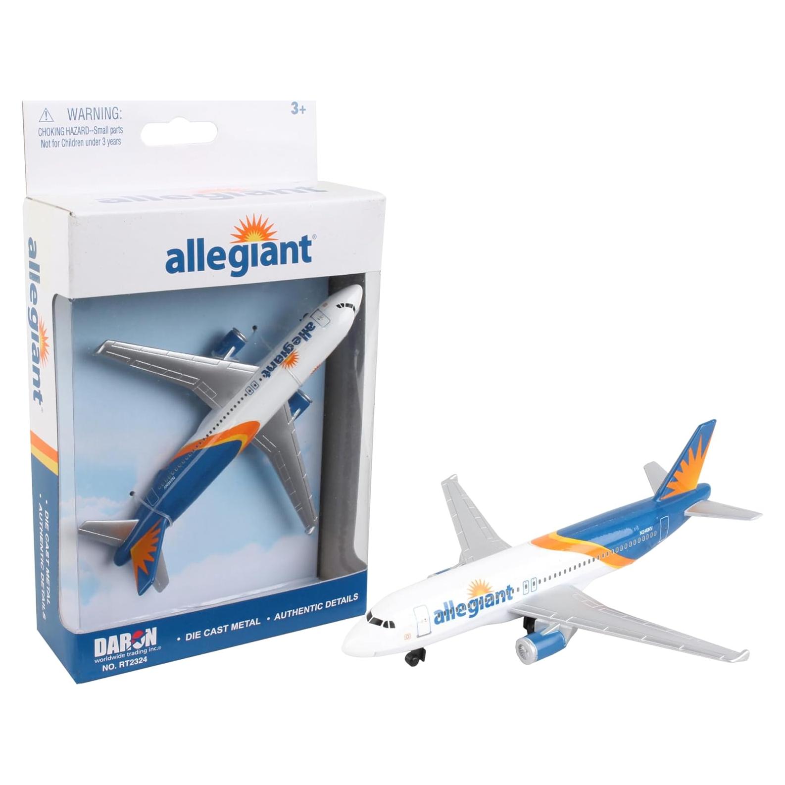Avián de Juguete Daron Allegiant Air 14.61 cm Metal y Plástico