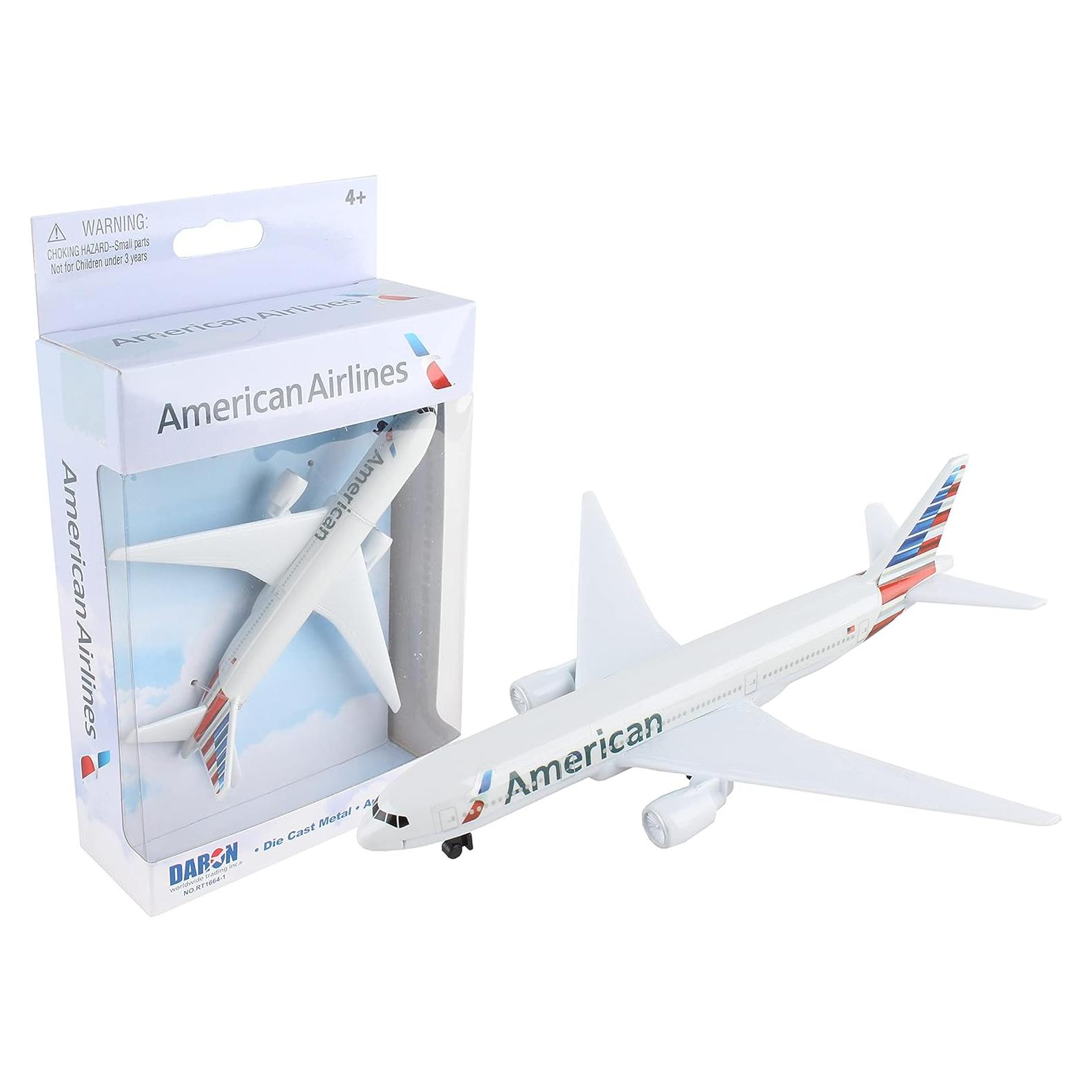 Avián de Juguete Daron - American Airlines - Metal 15 cm