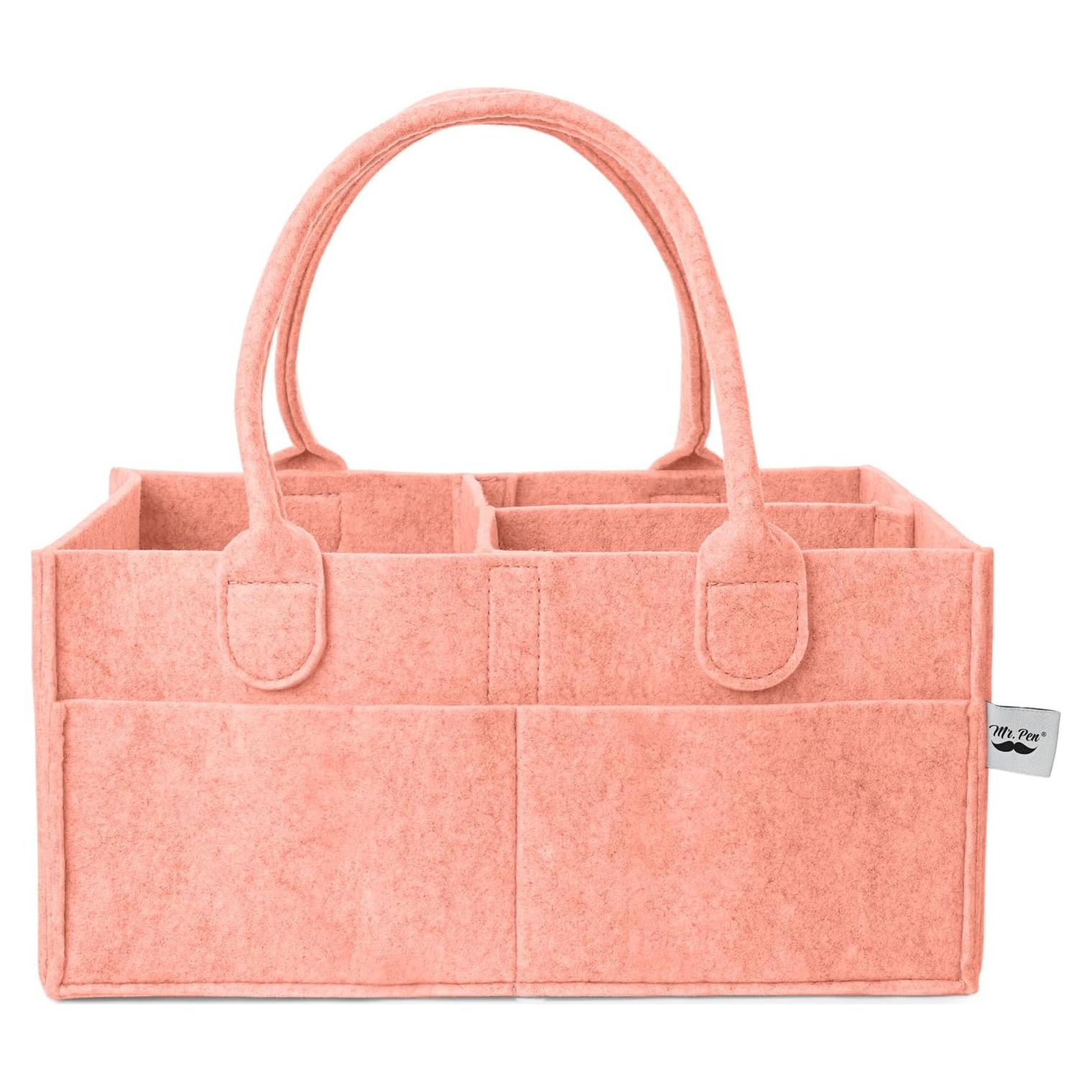 Organizador de Pañales Mr. Pen Coral Plegable y Portátil