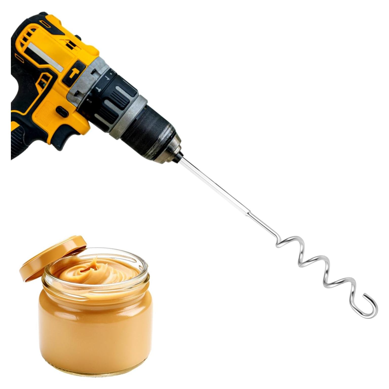 Mezclador de Mantequilla de Maní Acero Inoxidable 30 cm