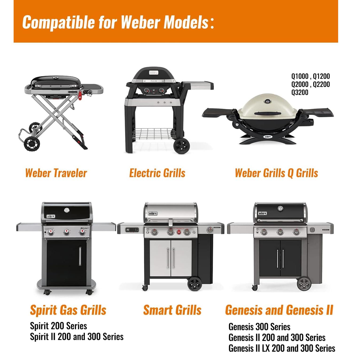 Bandejas de Goteo NUPICK 30 Pack para Parrillas Weber 21.6x15.2 cm