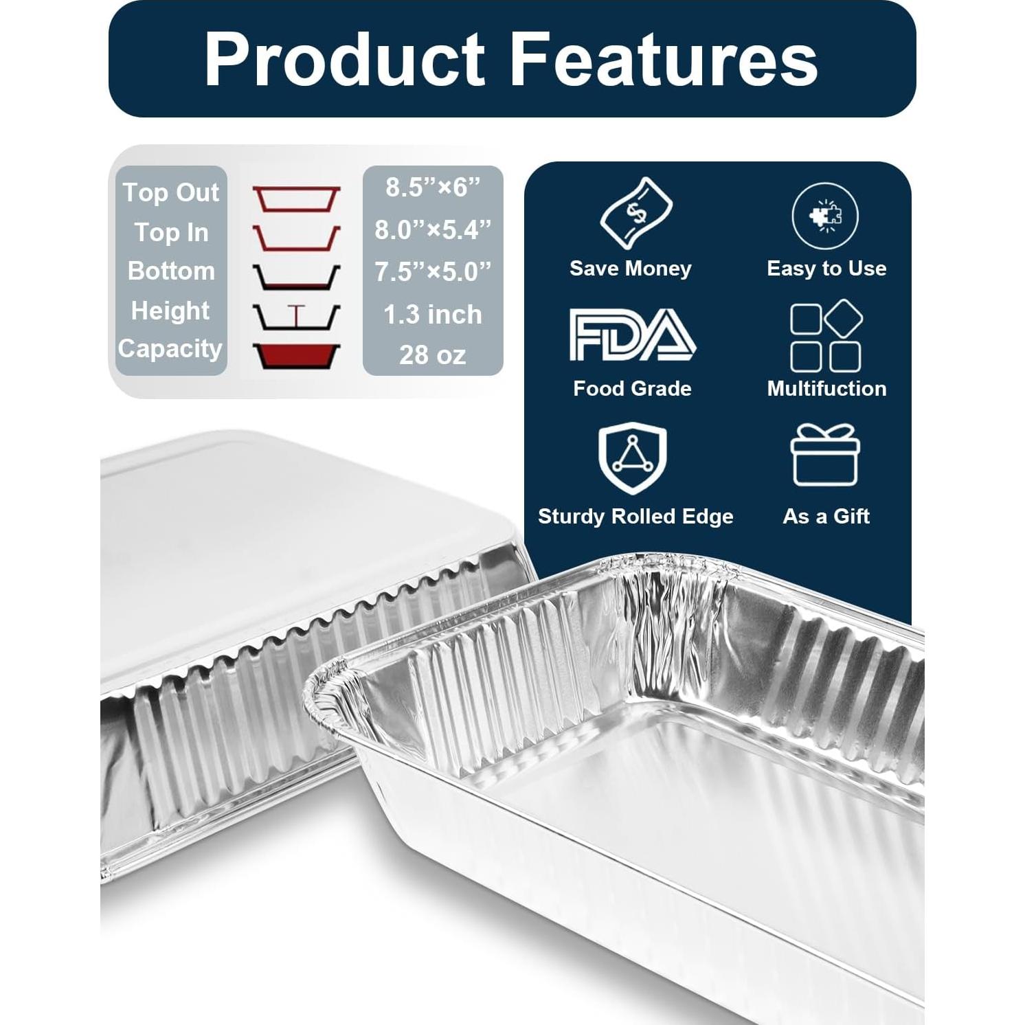 Bandejas de Goteo Desechables Matchwaves para Grill Weber 20 Pcs