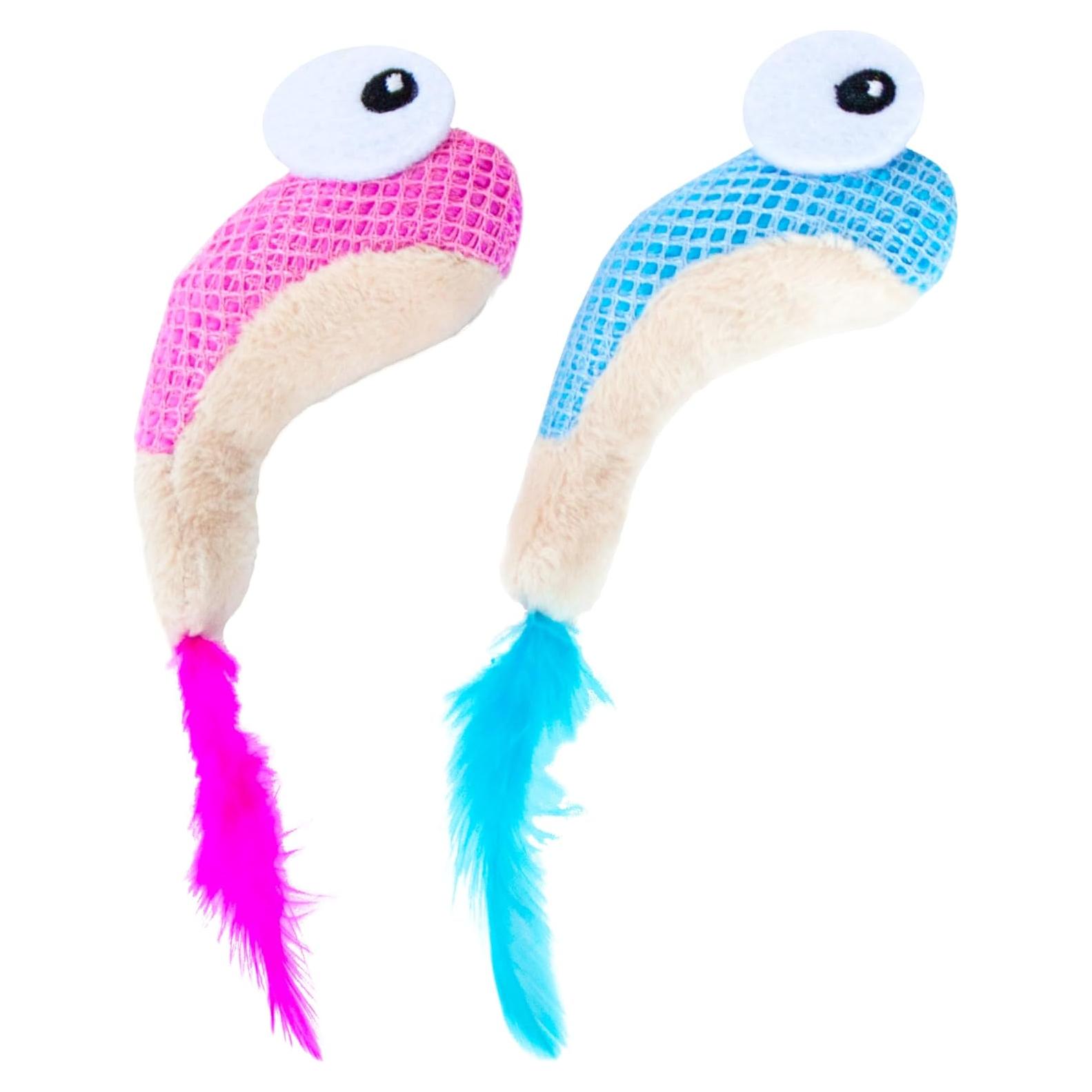 Juguete Masticar Gato Petstages Dental Shrimpies Catnip