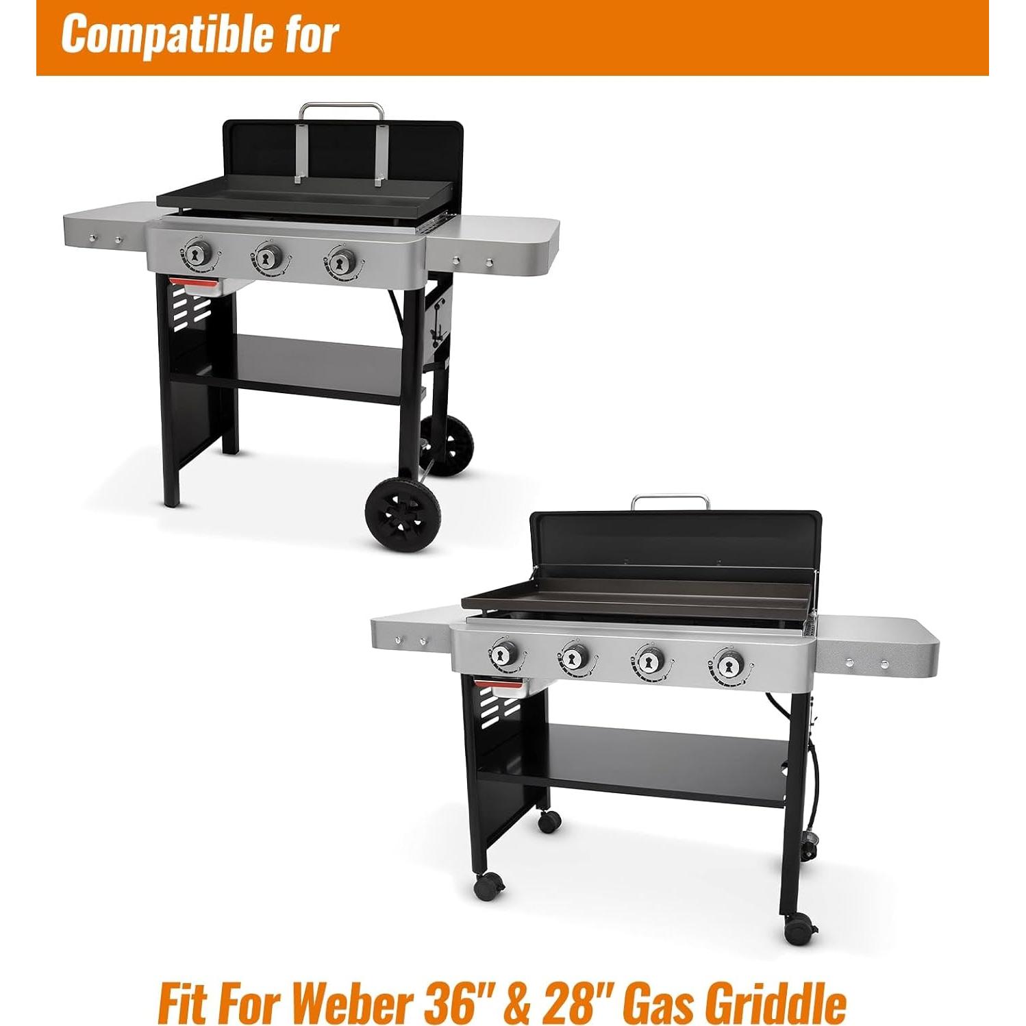 NUPICK 35 Bandejas de Goteo Aluminio para Parrillas Weber