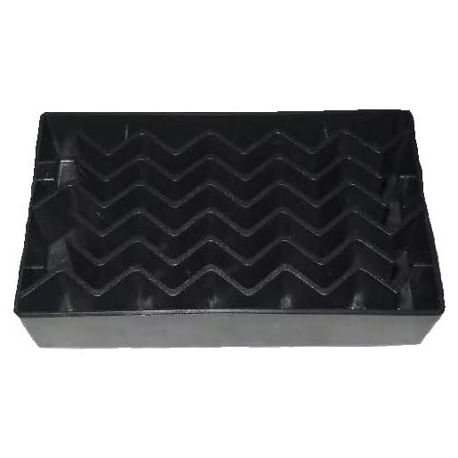 Bandeja de Goteo Pesada Negra Dripwave 7.62x12.7cm