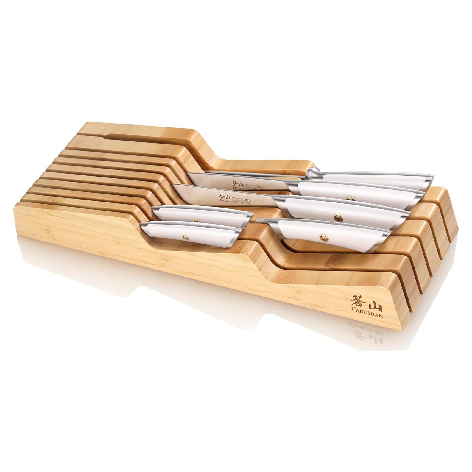 Juego de Cuchillos Cangshan ELBERT 7 Piezas Acero Alemán Forjado