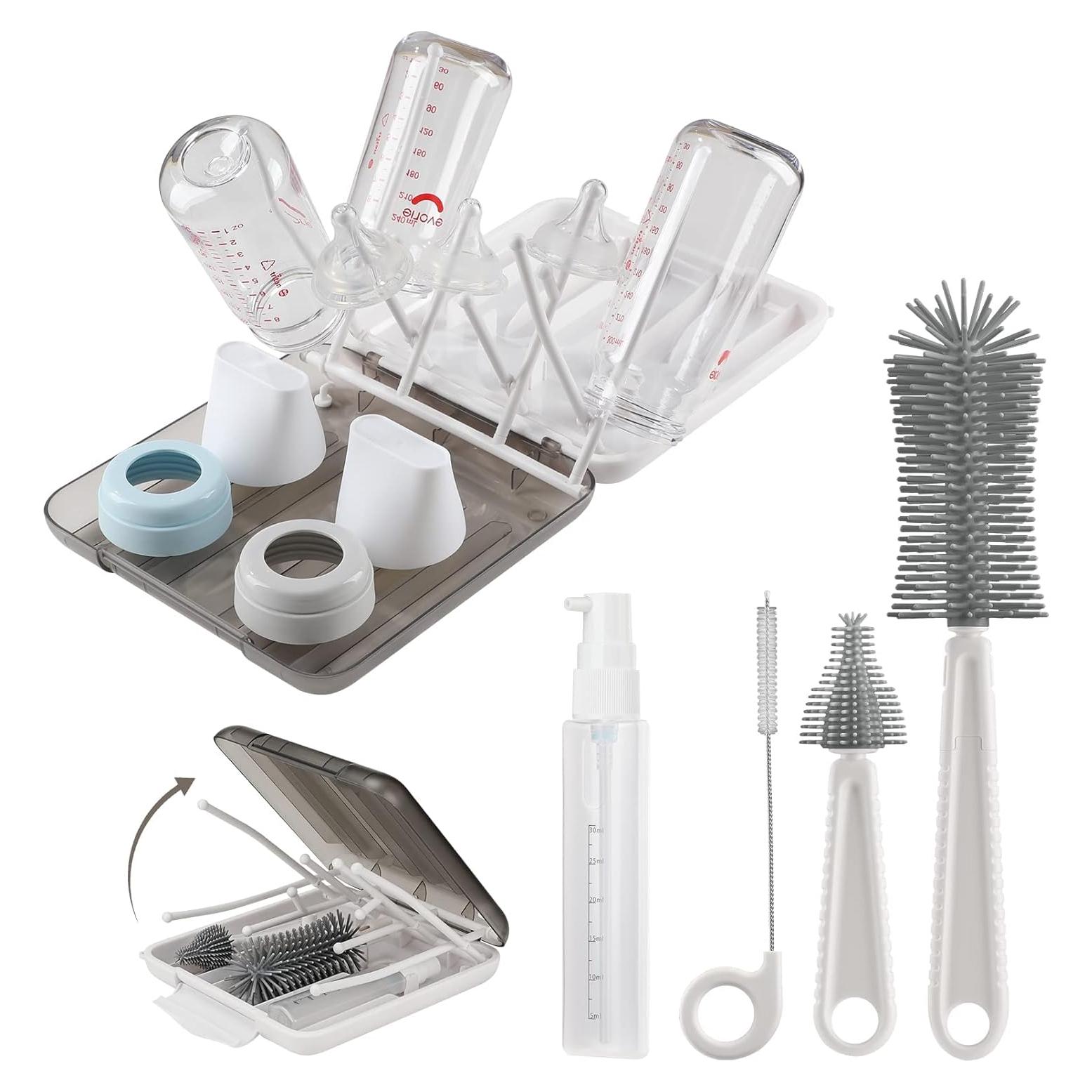 Set de Limpiador de Biberones 6 en 1 YomauiYee - Silicona