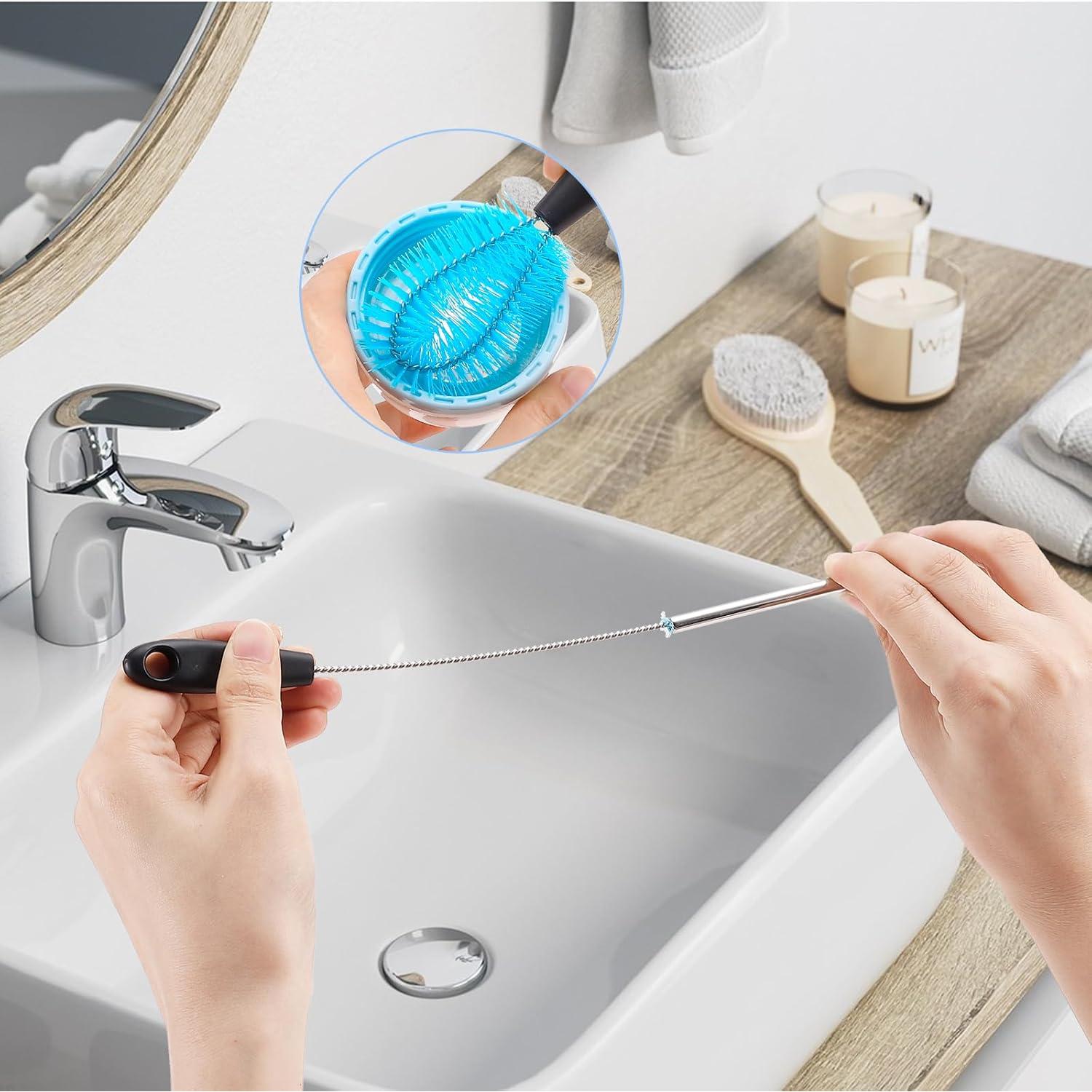 Juego de Cepillos para Botellas UNIFUN 4 Piezas Acero Inoxidable