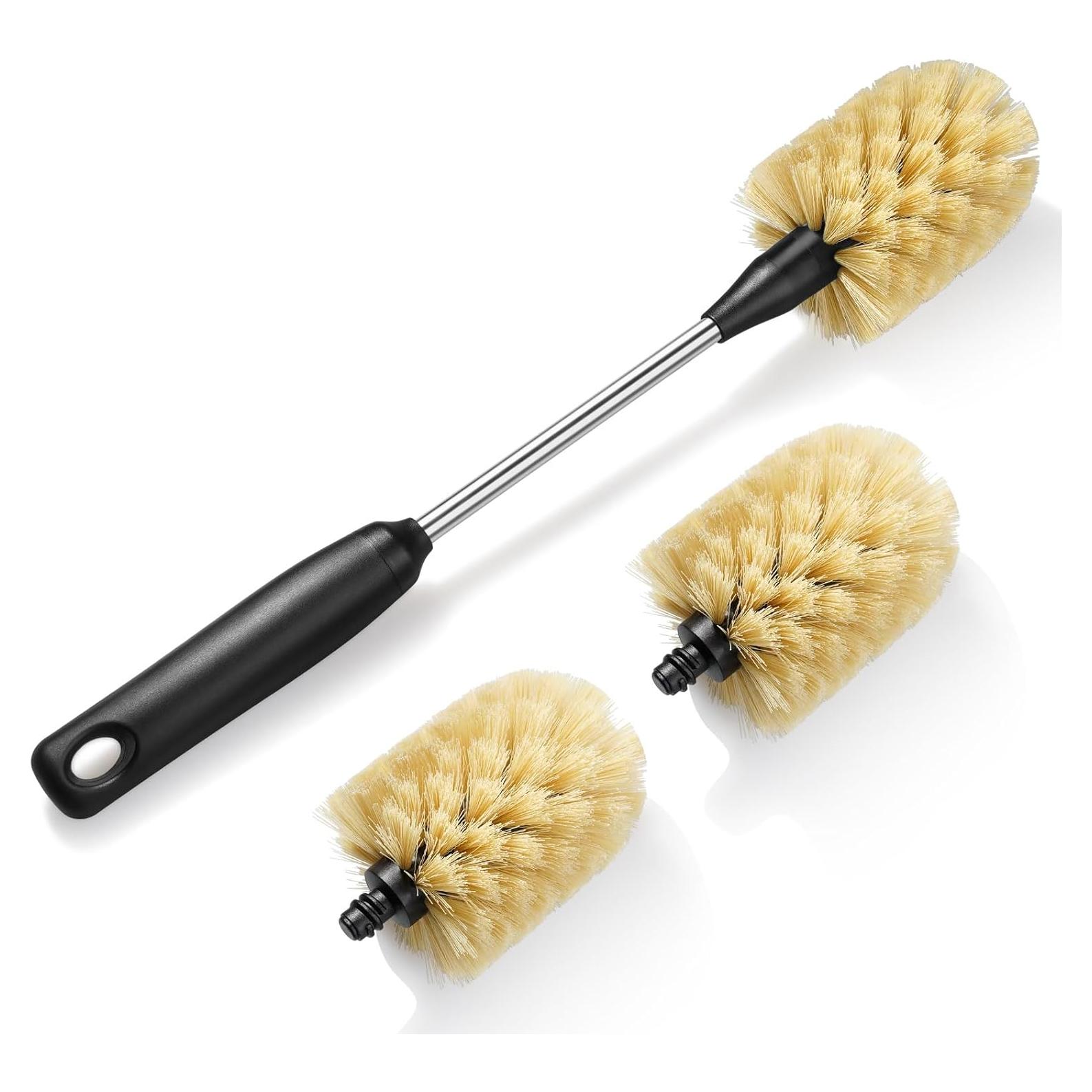 Cepillo de Limpieza para Botellas Purtribe 33 cm Reemplazable